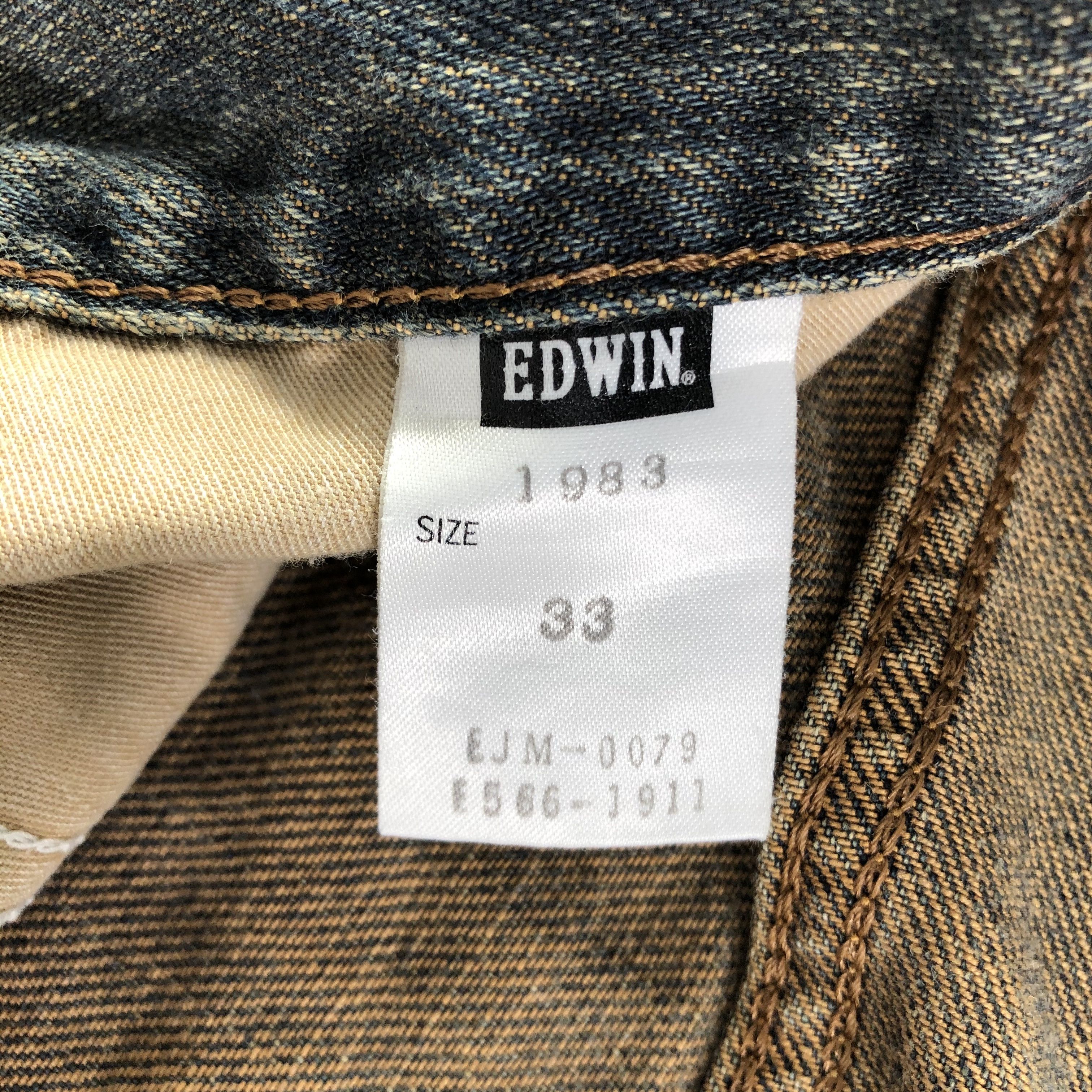 Edwin Vintage Edwin Jeans Rusty Wash Denim KJ2320 Size US 32 / EU 48 - 8 Thumbnail