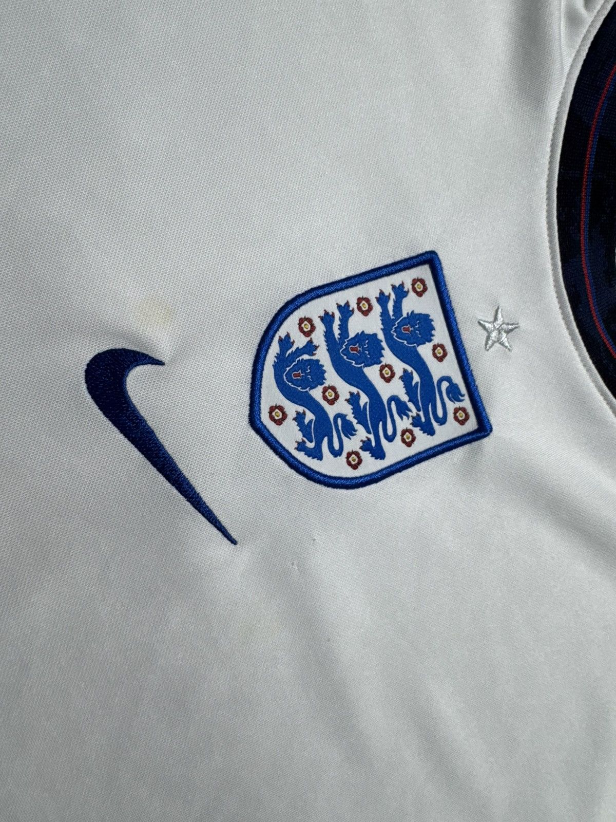Nike Nike England Team Soccer Jersey Shirt Drill Size US L / EU 52-54 / 3 - 7 Thumbnail