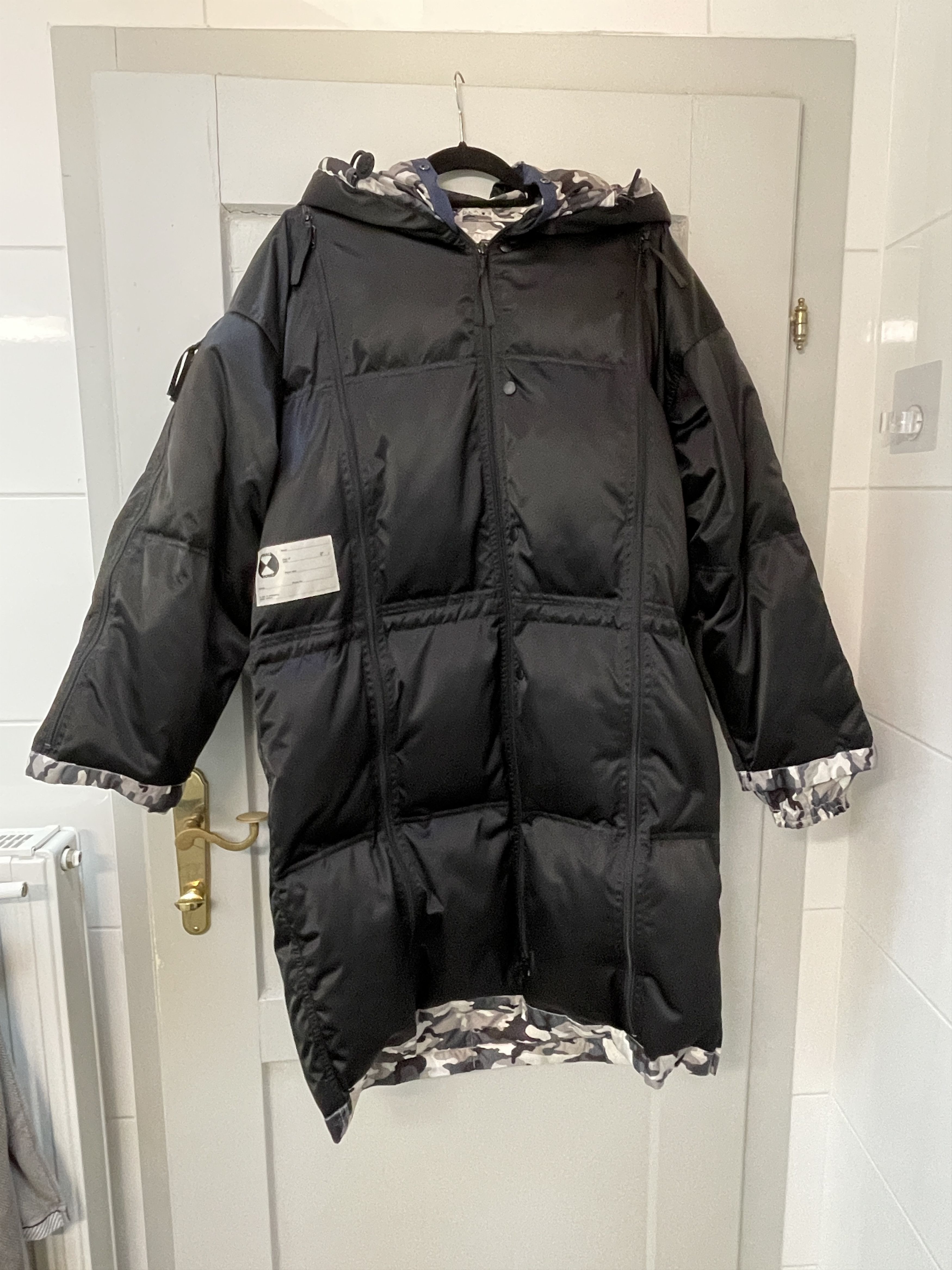 image of Final Home Puffer Coat in Black, Men's (Size Small)