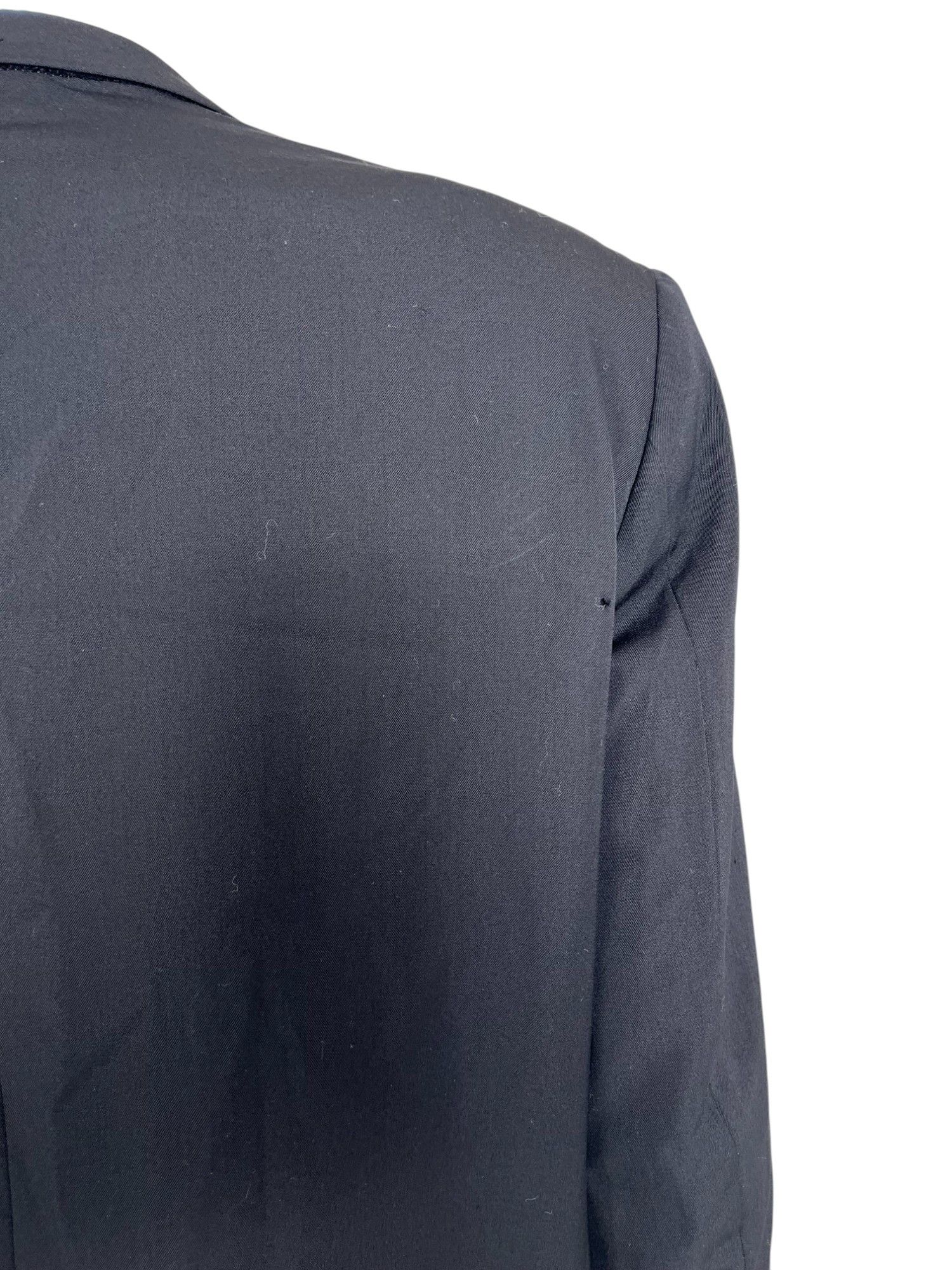 Comme des Garcons Homme AD 1991 Black Wool Deer Blazer Size 48R - 5 Thumbnail