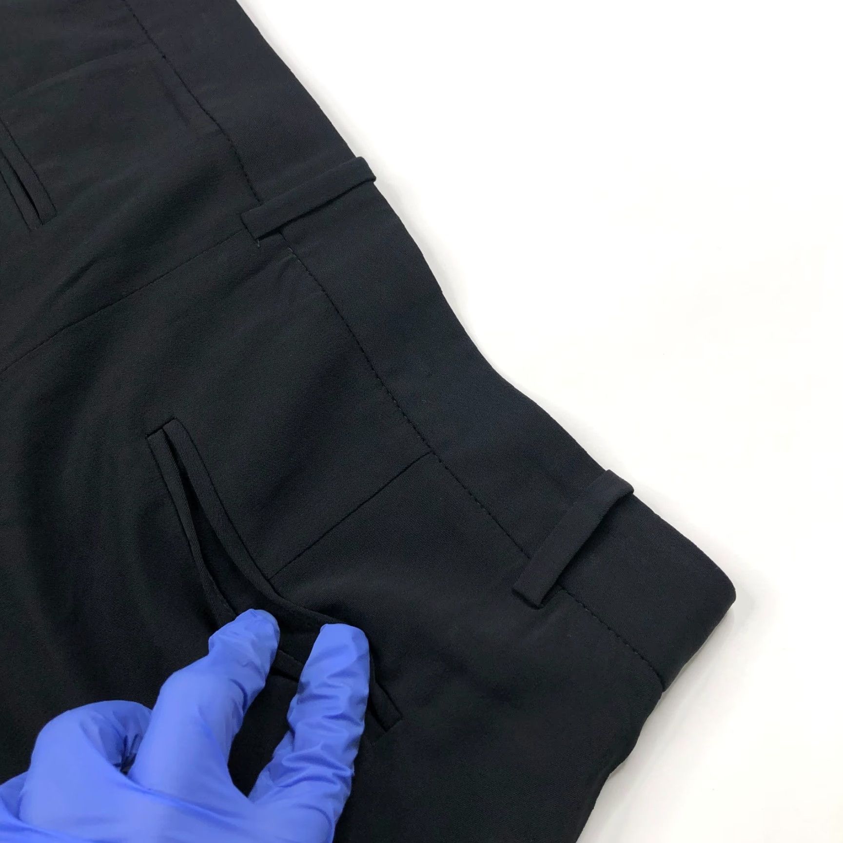 Theory Theory Sierra Ankle 4 Dress Pants Black C0506205, Mid Rise, 31W 27L, 4, Woolless Fabric? (Note: Original title only; excluding added details) Size 27" / US 4 / IT 40 - 3 Thumbnail