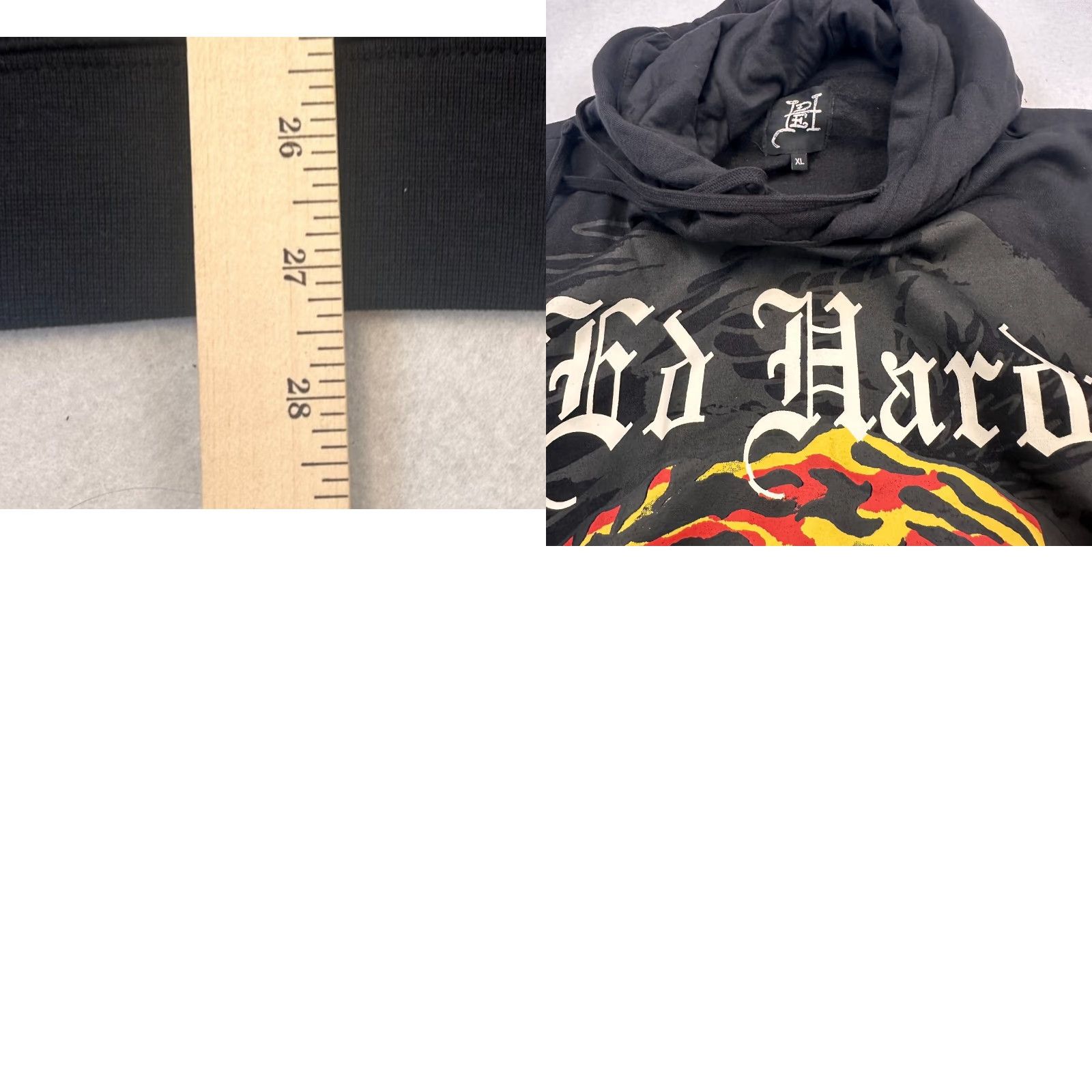 Ed Hardy Ed Hardy Y2K Snake Eagle AOP Double Sided Graphic Pullover Hoodie Men XL Multicolor Size US XL / EU 56 / 4 - 9 Thumbnail