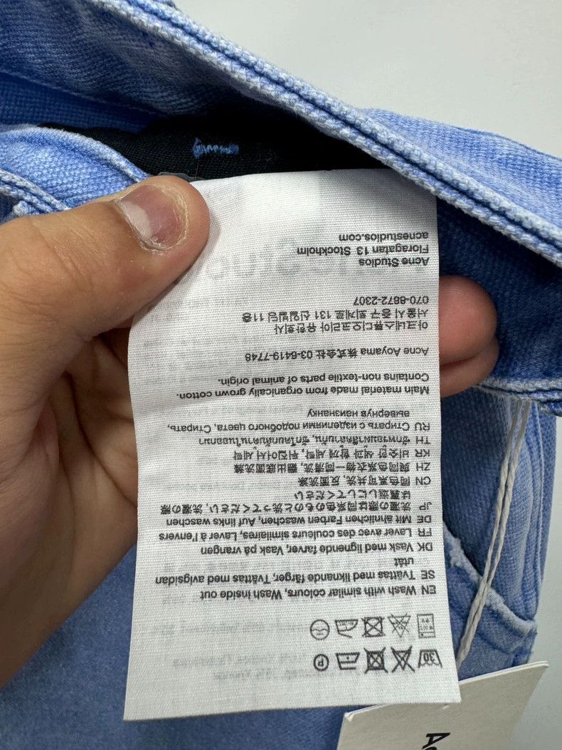 Acne Studios Acne studios French blue overalls 2502-Nextarrow Size US 30 / EU 46 - 8 Thumbnail