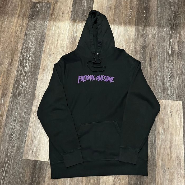 Fucking Awesome Fucking awesome Purple 3m logo hoodie | Grailed