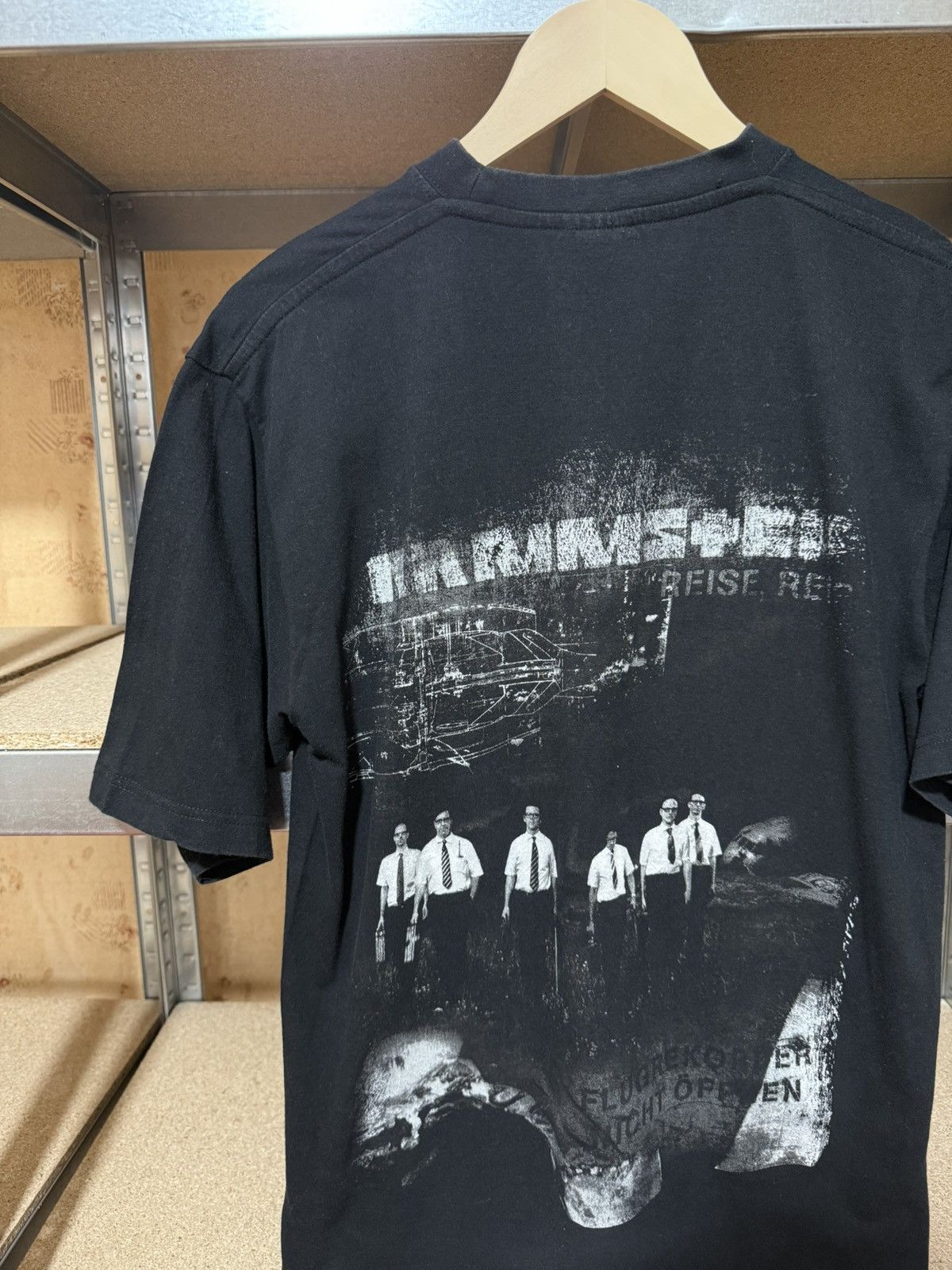 Band Tees × Vintage Vintage 2000’s Rammstein Reise Reise Rock Band Retro T-Shirt Size US L / EU 52-54 / 3 - 4 Thumbnail