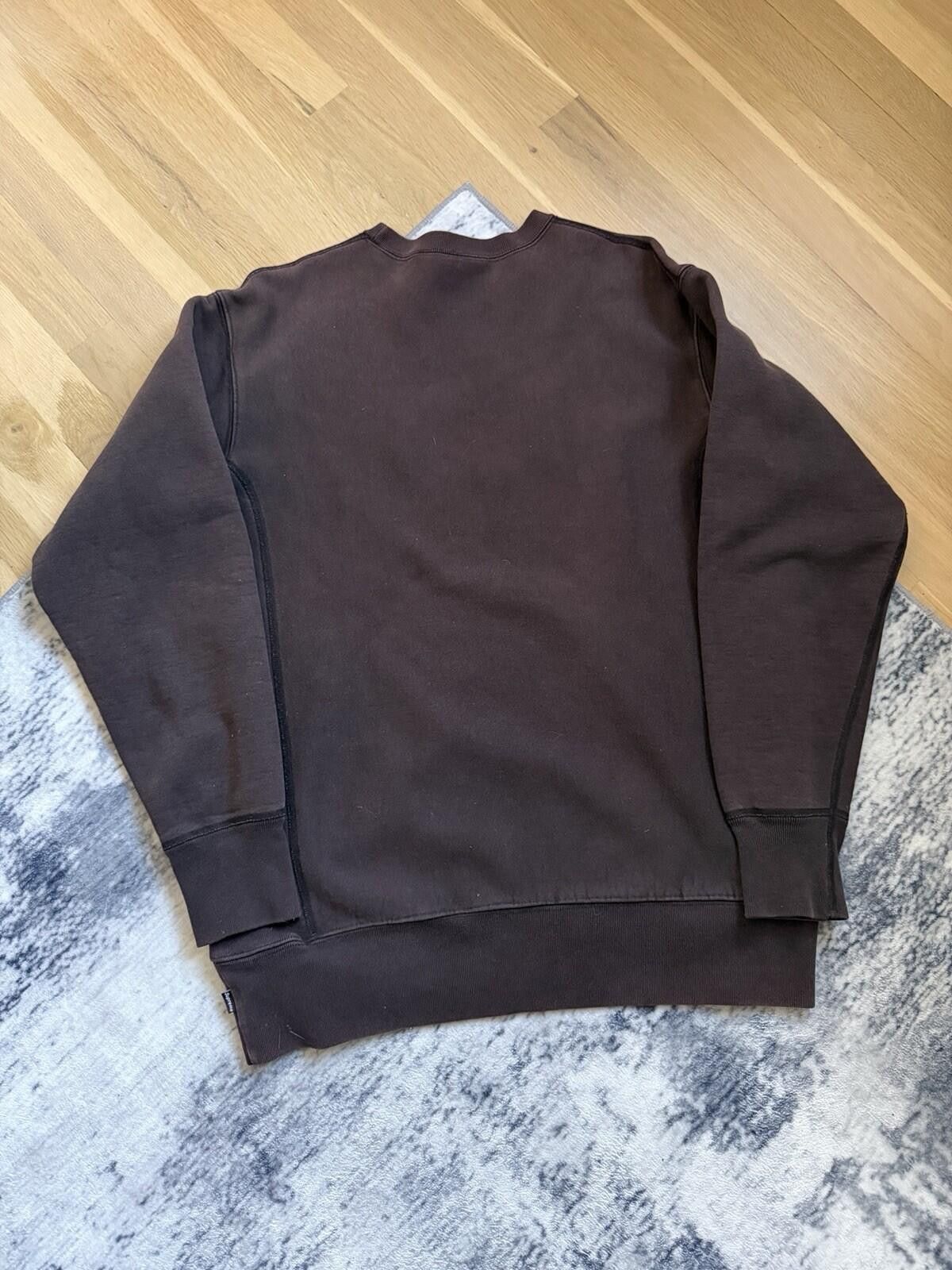 Supreme Supreme Box Logo Crewneck (2003) Brown Size US XL / EU 56 / 4 - 3 Thumbnail