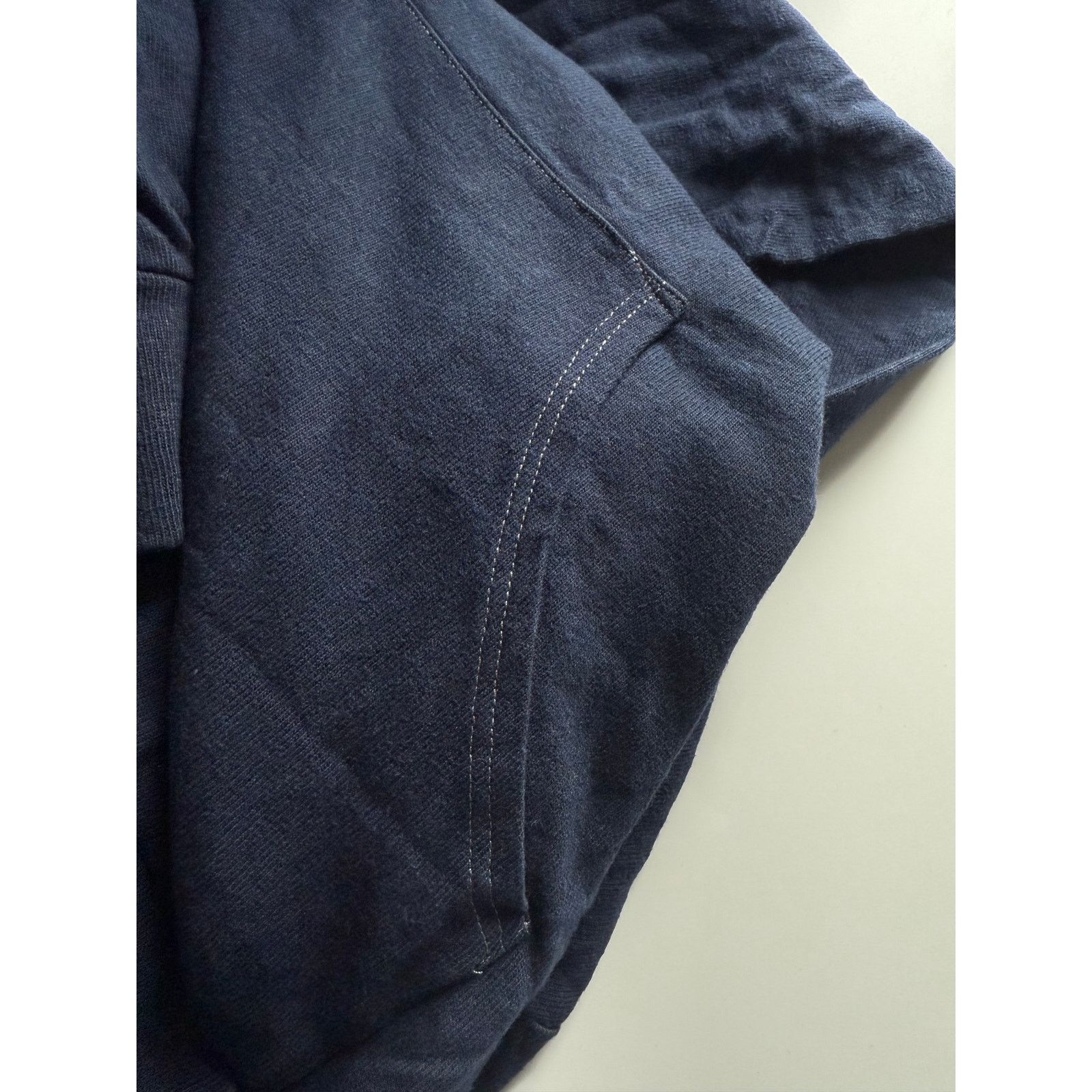 MONROW New Monrow Men’s Supersoft Pullover Hoodie - S Navy - $146 Size US S / EU 44-46 / 1 - 5 Thumbnail
