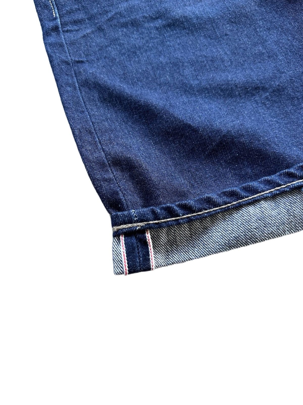 Japanese Brand Vintage Back Number Selvedge Jeans Shorts Size US 31 - 3 Thumbnail