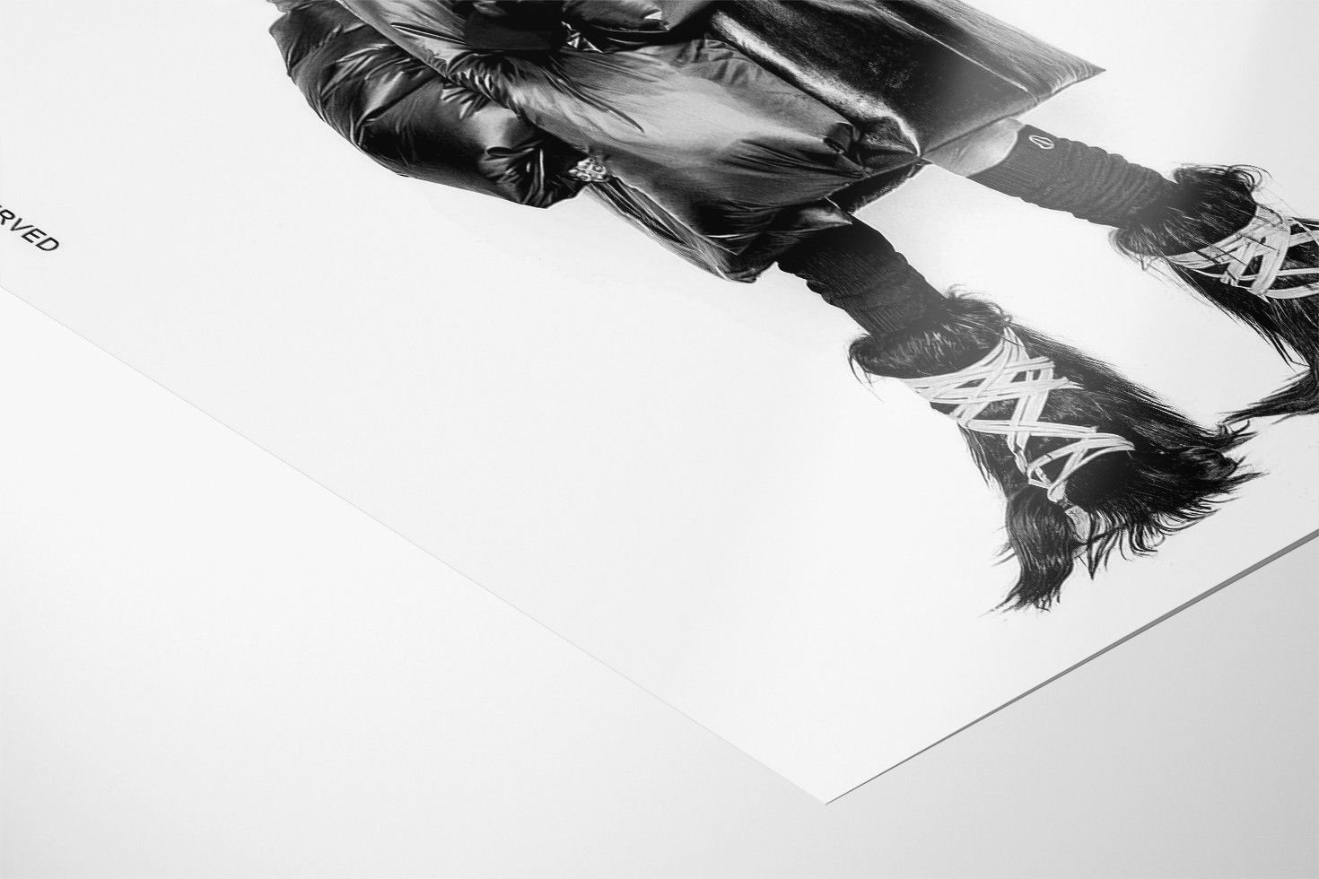 Rick Owens Rick Owens Poster Gift Vintage Archive Book Magazine Size ONE SIZE - 4 Thumbnail