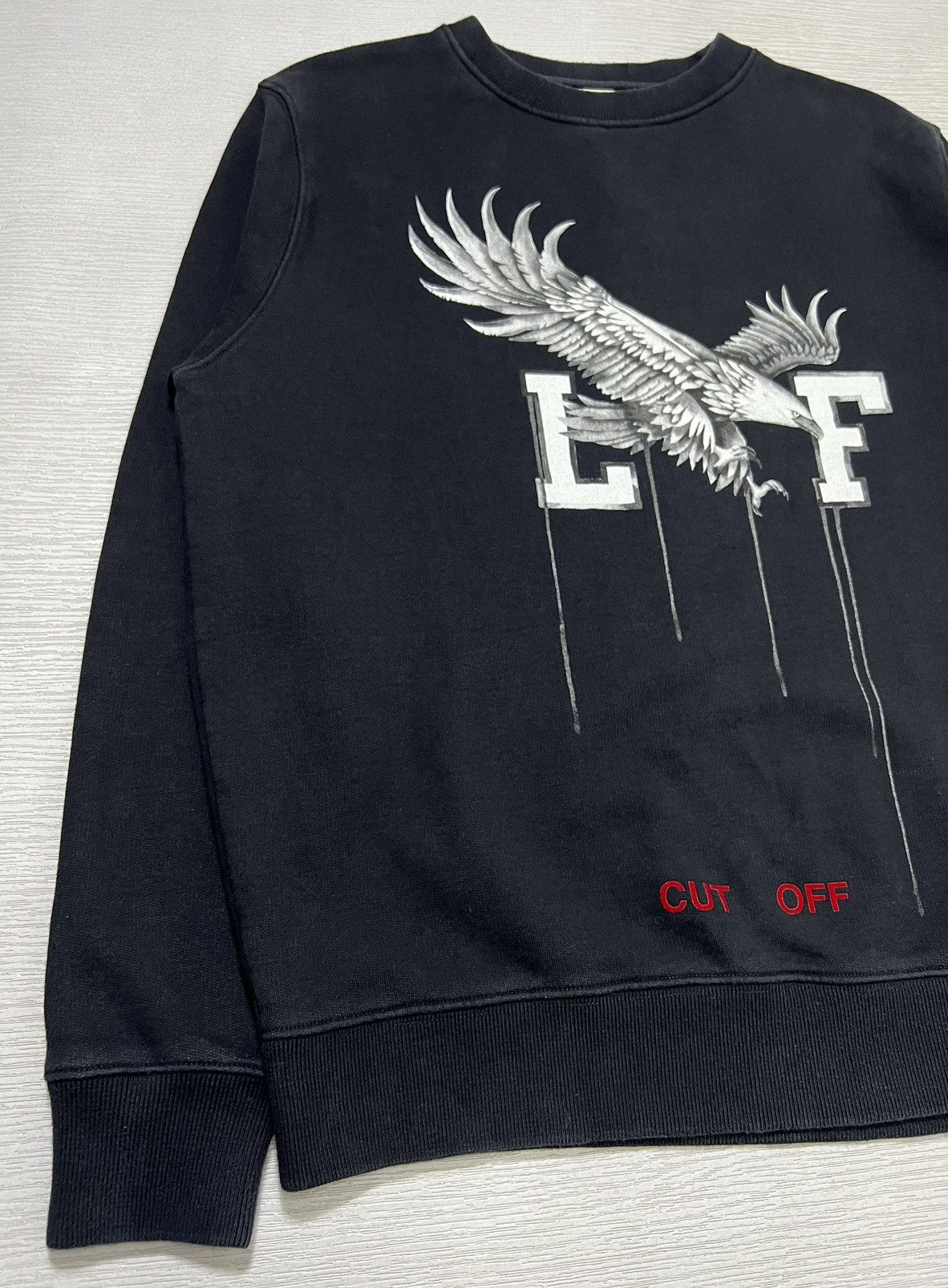Off-White Off-White - Virgil Abloh - Othelo’s Eagle Crew Sweatshirt Size US S / EU 44-46 / 1 - 5 Thumbnail