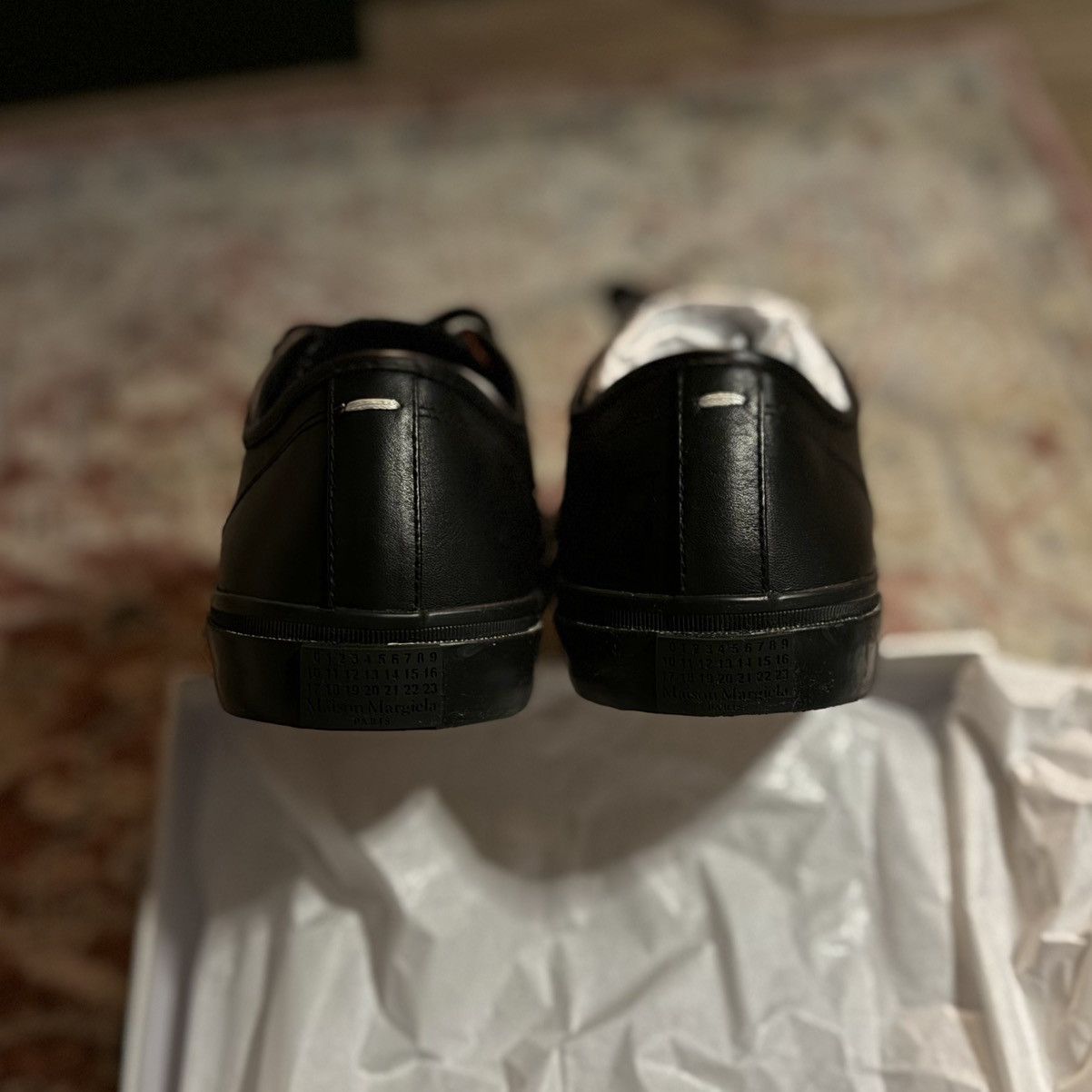 Maison Margiela Margiela Leather Tabi Sneakers Size US 9.5 / EU 42-43 - 5 Thumbnail
