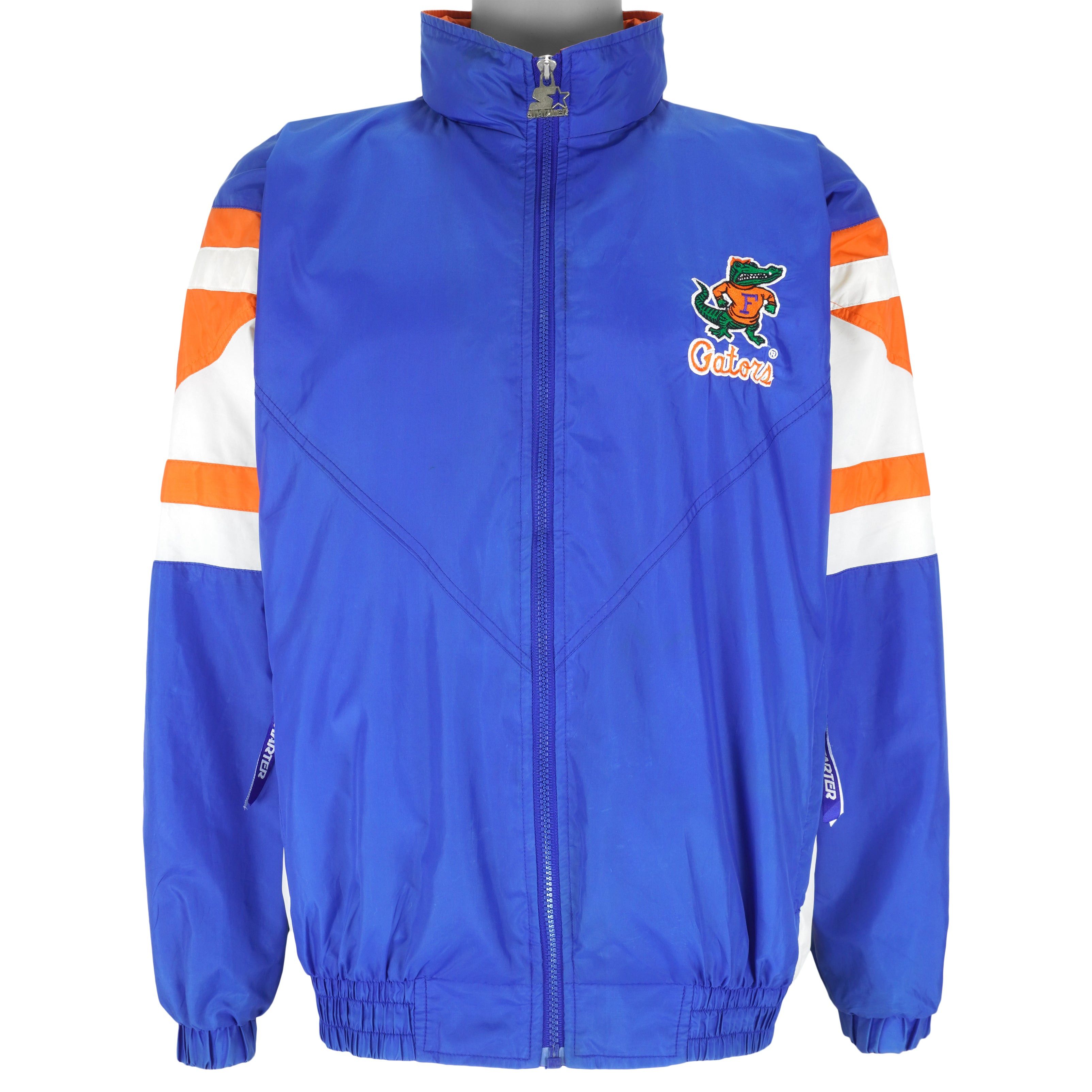 Starter NCAA - Florida Gators Embroidered Windbreaker 1990s Size US L / EU 52-54 / 3 - 2 Thumbnail