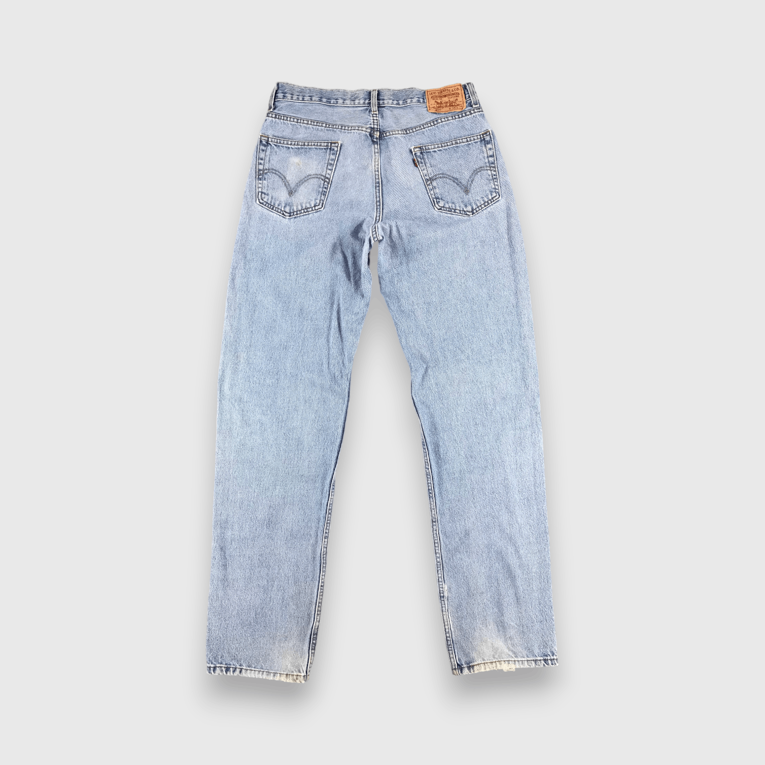Levi's Vintage Levis Jeans Lot 550 Light Wash Denim-J1003 Size US 34 / EU 50 - 2 Thumbnail