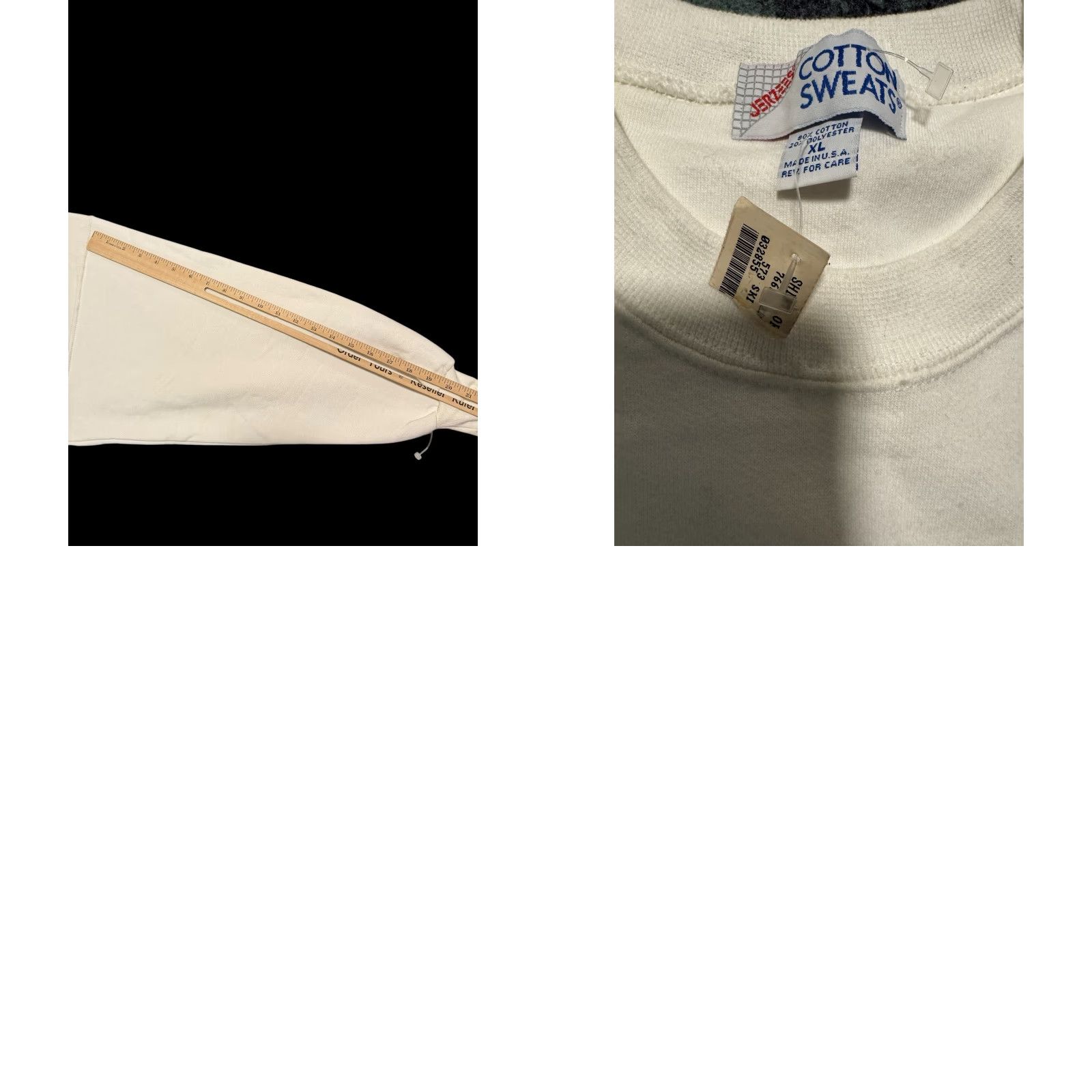 Jerzees VINTAGE Jerzees Sweatshirt Breckenridge Ski 80's White XL USA Made NWT Rare Mens Pullover Crew neck Knit Mockup? Size US XL / EU 56 / 4 - 10 Thumbnail
