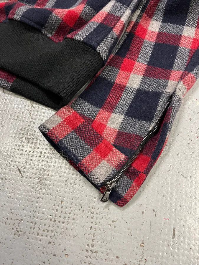 Dolce & Gabbana 2000s Dolce & Gabbana Red & Blue Tartan Hooded Jacket Size US S / EU 44-46 / 1 - 7 Thumbnail