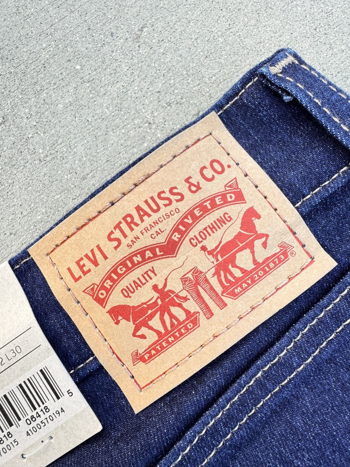 Levi's × Levi's Vintage Clothing × Vintage Levi’s 720 High-Rise Super Skinny Jeans – Brand New with Tag Size 32" / US 10 / IT 46 - 4 Thumbnail