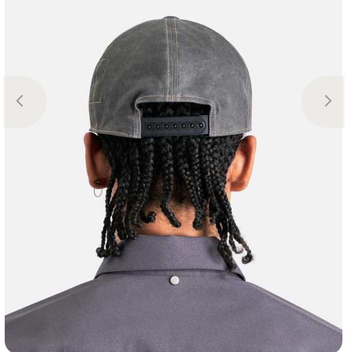 Rick Owens Drkshdw Rick Owens DRKSHDW Black Hollywood Cap Sz Small Size 30 - 3 Thumbnail