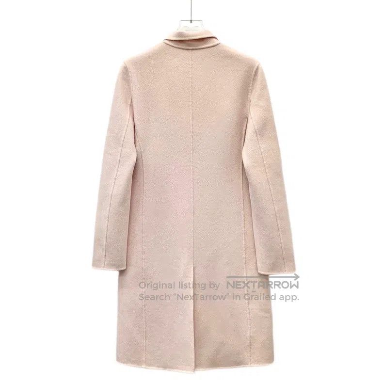 Dior Dior Pink cashmere lapel long-sleeved coat Size XS / US 0-2 / IT 36-38 - 2 Thumbnail