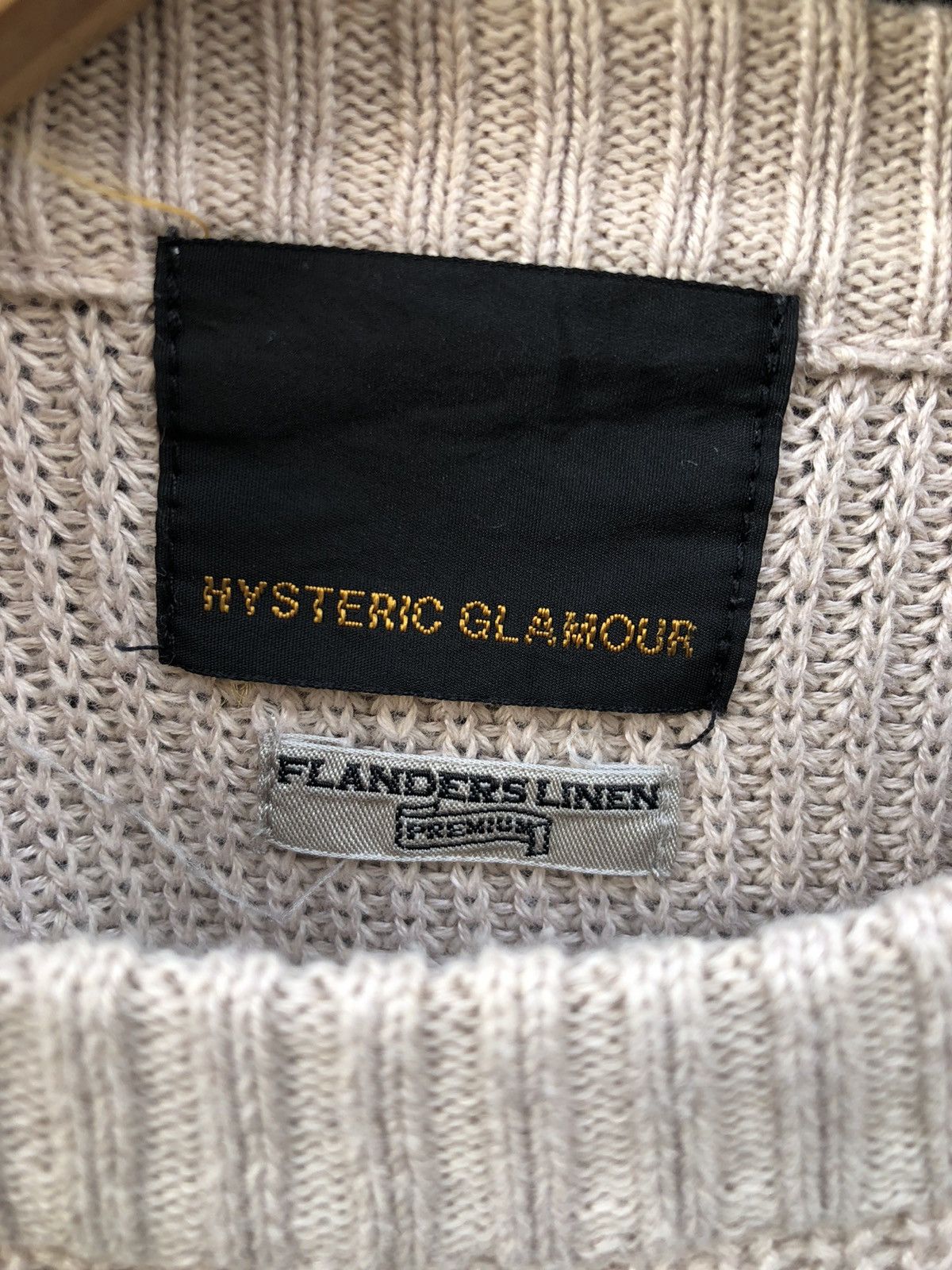 Hysteric Glamour × If Six Was Nine × Japanese Brand Archive🔥 Vintage Hysteric Glamour Destroy Knit Sweater Size US M / EU 48-50 / 2 - 3 Thumbnail