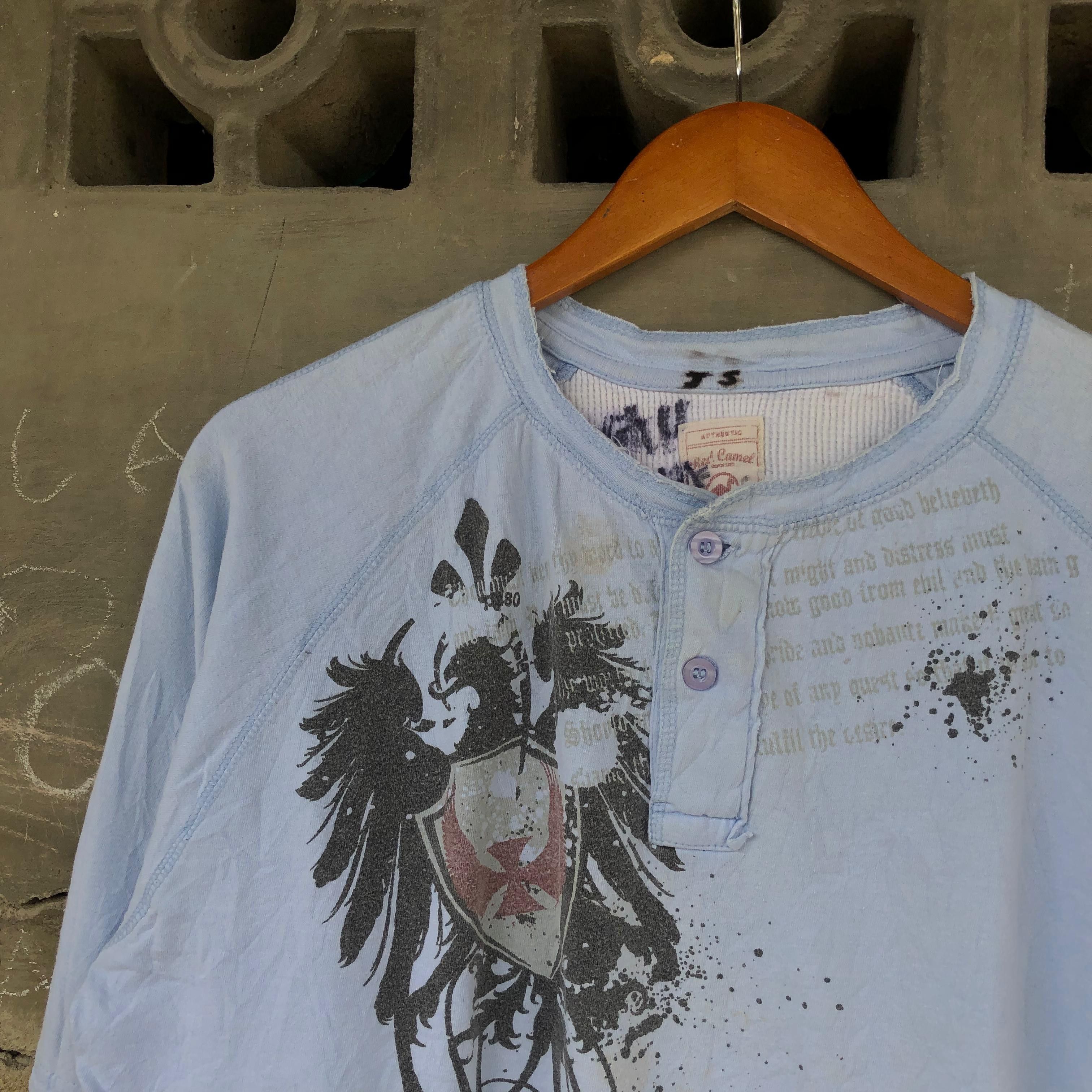 If Six Was Nine × Japanese Brand × Le Grande Bleu (L.G.B.) Y2k Poem Long sleeve Size US XL / EU 56 / 4 - 5 Thumbnail