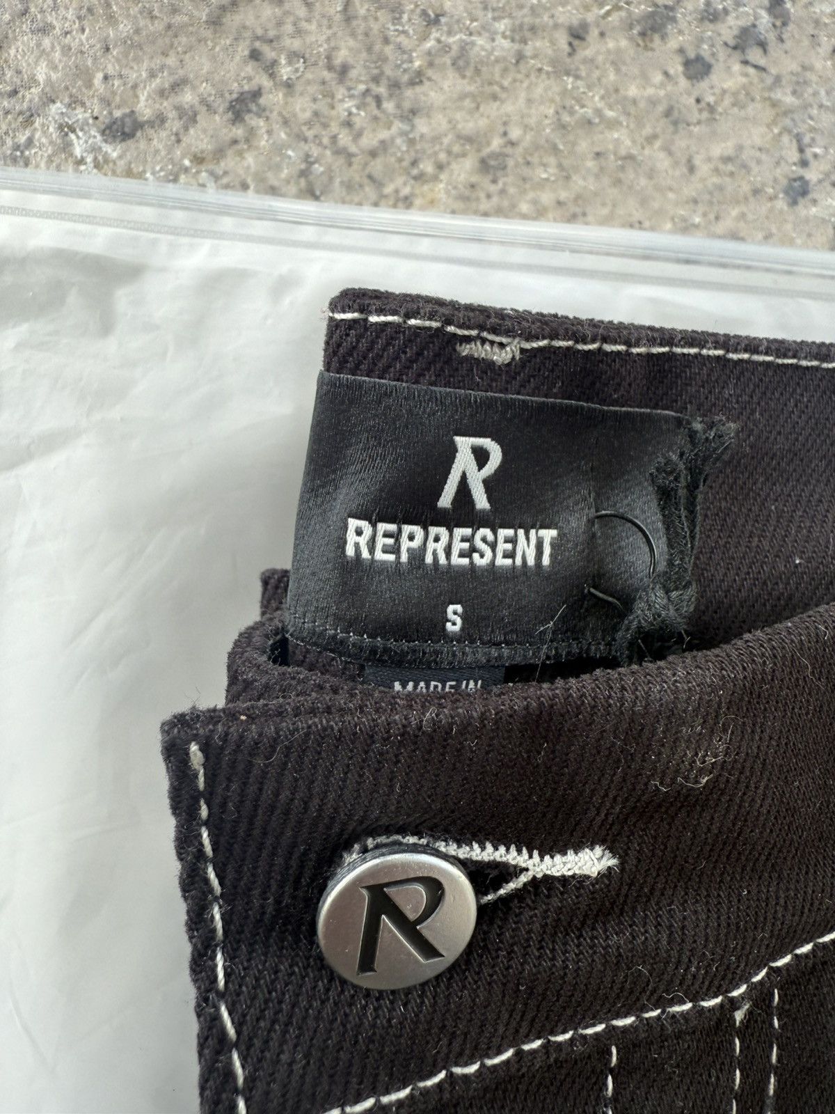 Represent Clo. Represent clo contrast stitch pant size small Size US 29 - 4 Thumbnail