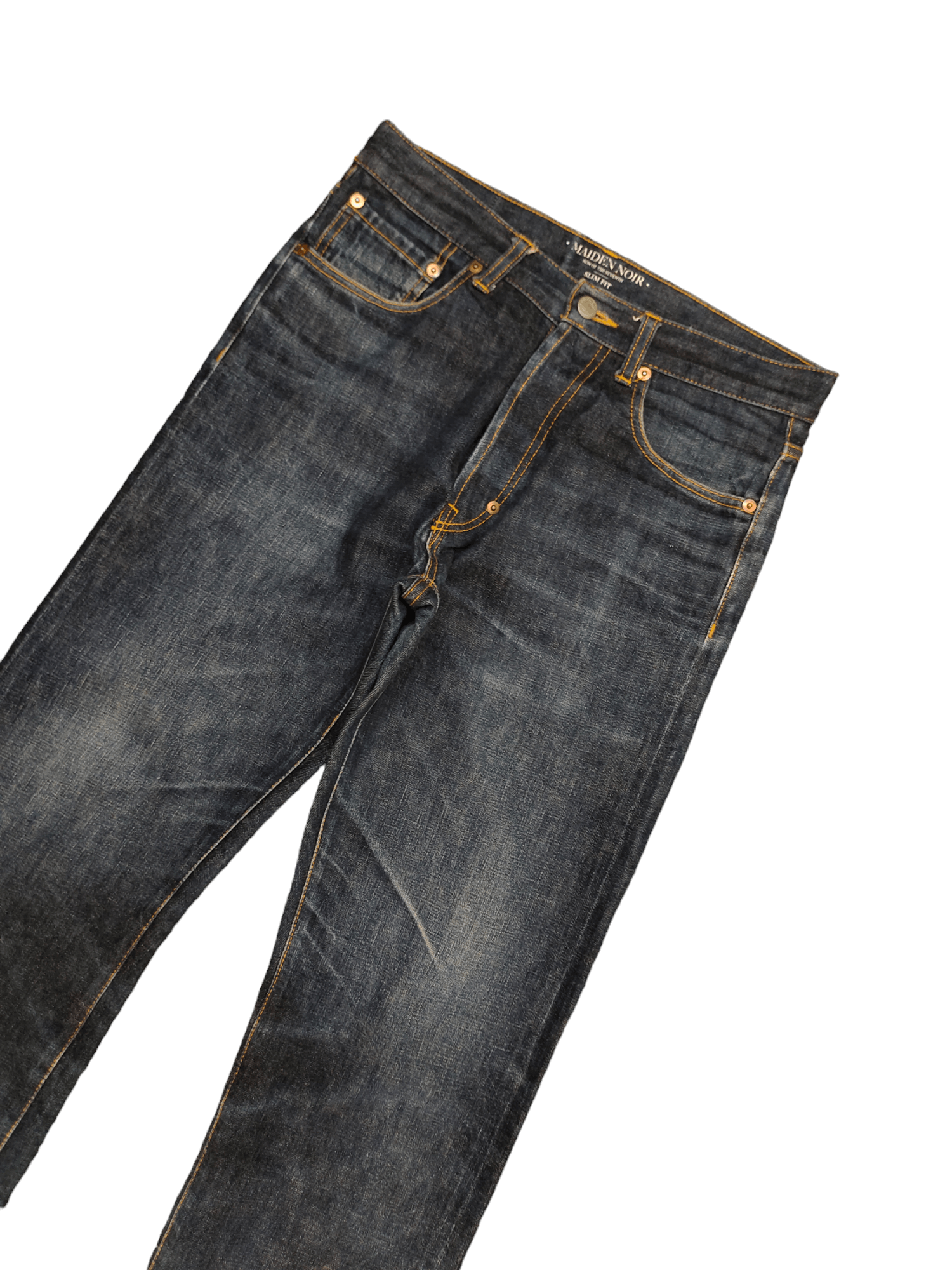 Helmut Lang Maiden Noir Japan Slim Fit Selvedge Jeans Helmut Lang Style Size US 30 / EU 46 - 5 Thumbnail