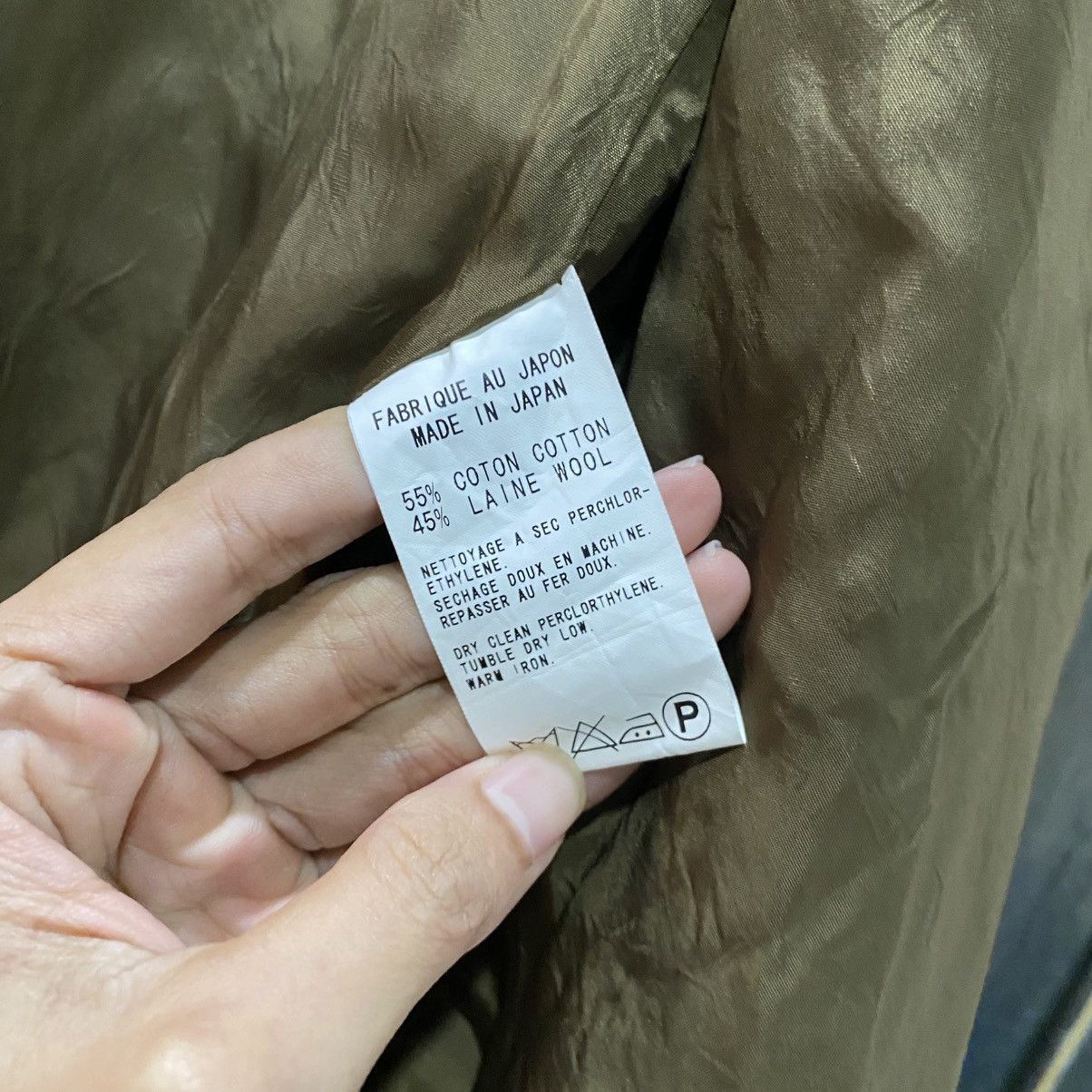 Y's for Men × Yohji Yamamoto × Yves Saint Laurent Yohji Yamamoto Japanese Brand Trench Coat Jacket Size US L / EU 52-54 / 3 - 14 Thumbnail