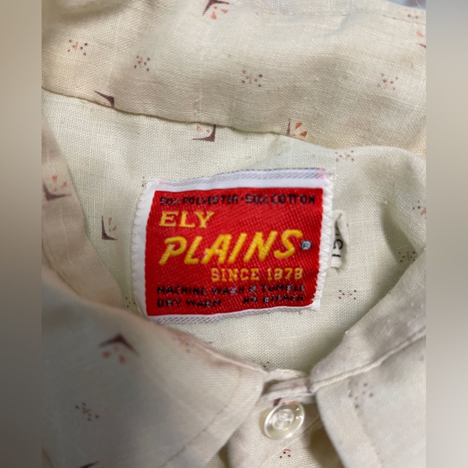 Other Vintage Ely plains rider button up shirt Size US M / EU 48-50 / 2 - 3 Thumbnail