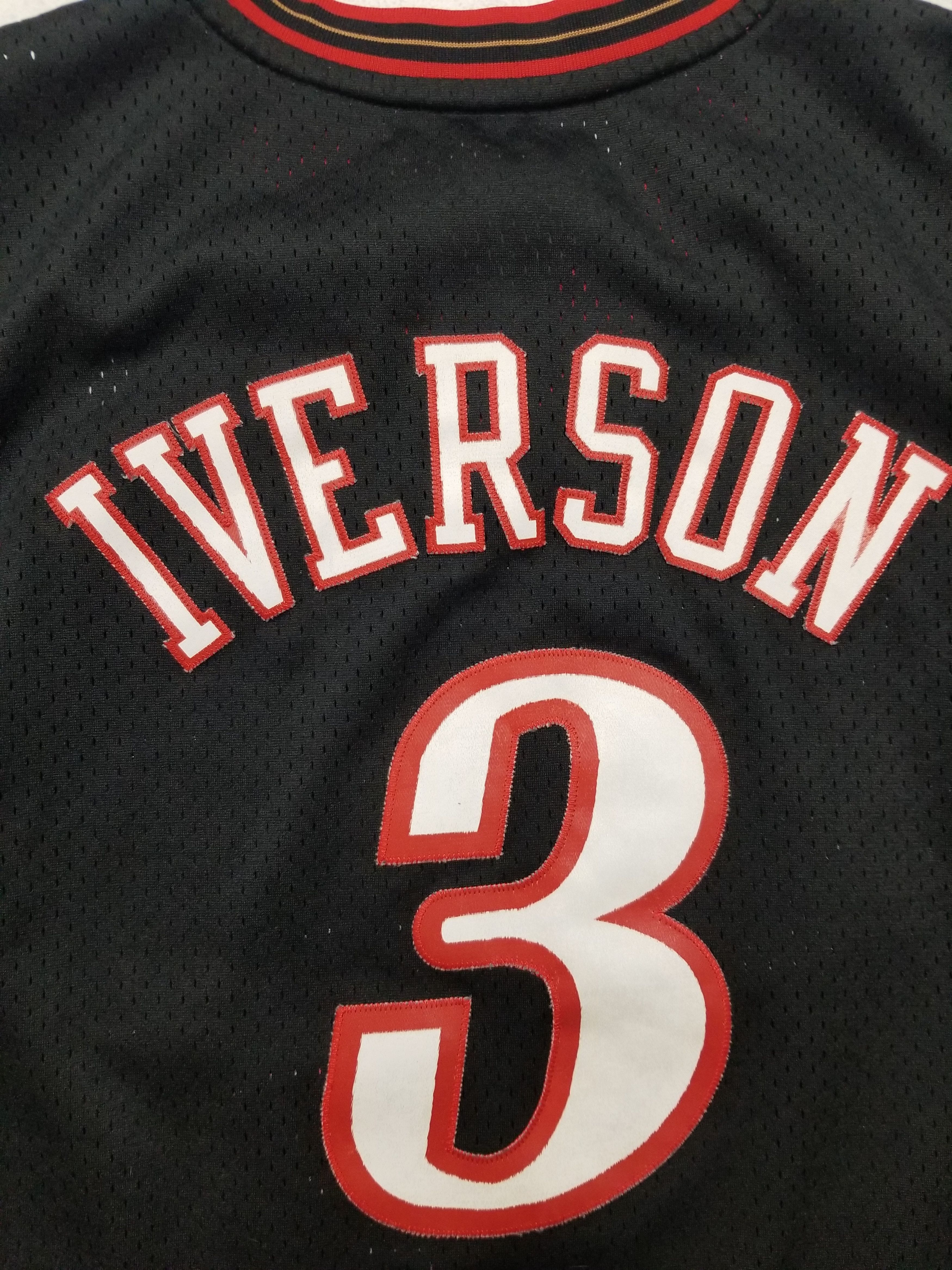 Adidas Vintage Adidas Allen Iverson #3 Sixers NBA Jersey Size US M / EU 48-50 / 2 - 9 Thumbnail