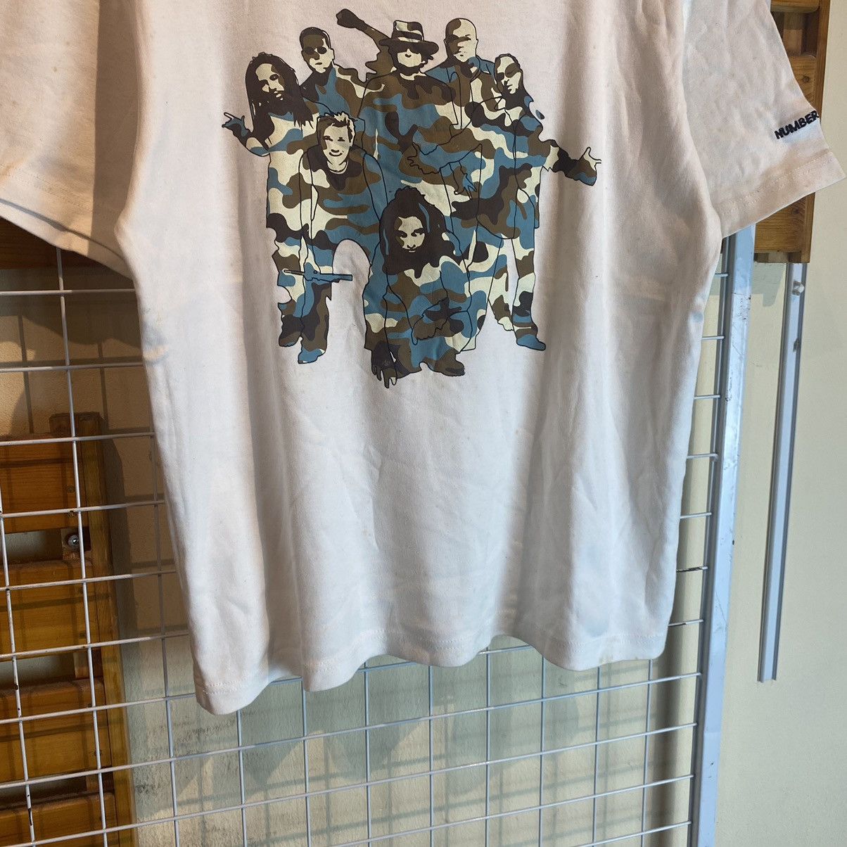 Japanese Brand × Number (N)ine Number Nine Army Hip Hop Design T-Shirt Size US M / EU 48-50 / 2 - 4 Thumbnail