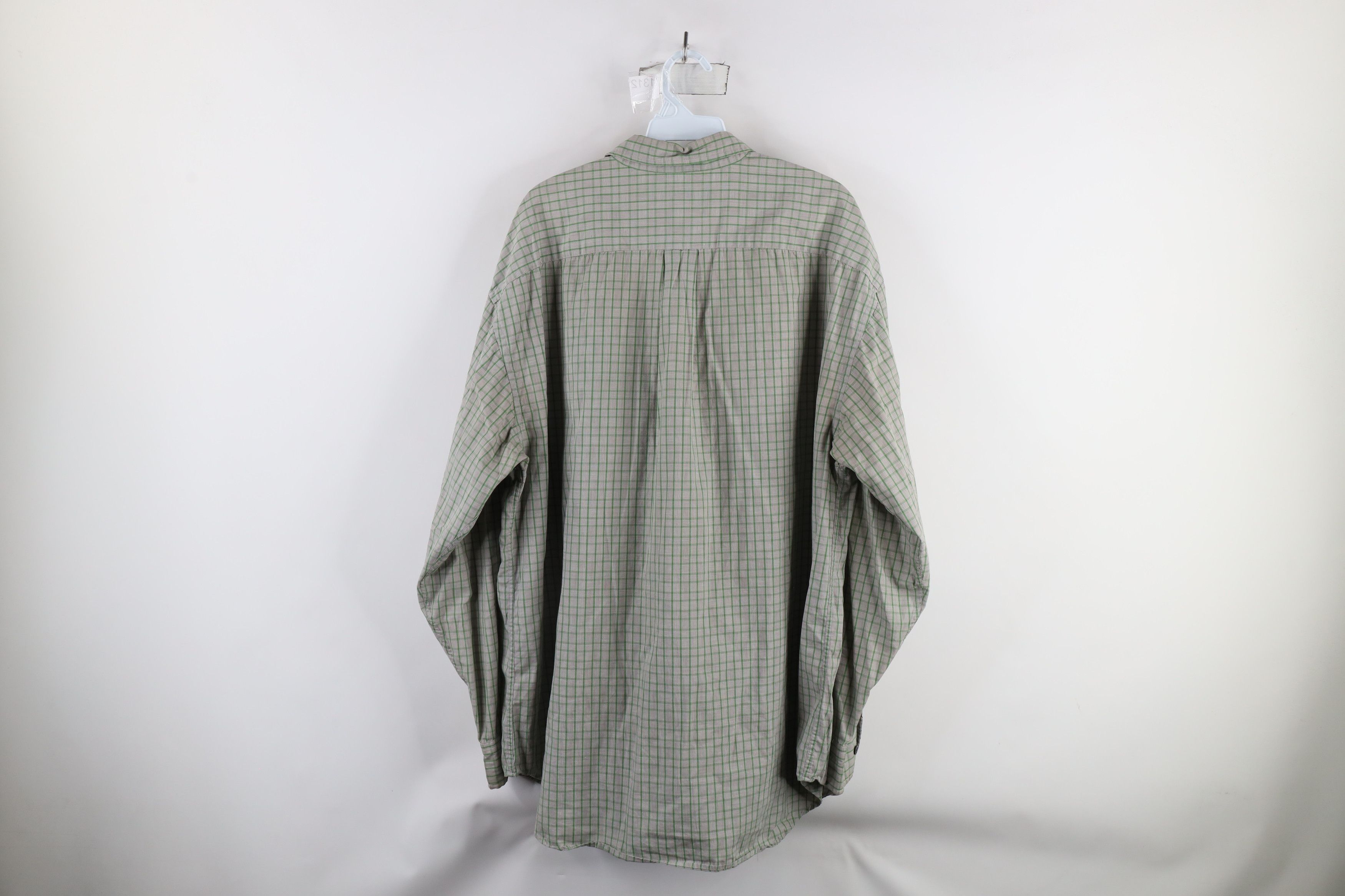 Gap × Vintage Vintage 90s Gap Long Sleeve Collared Button Shirt Plaid Size US XL / EU 56 / 4 - 8 Thumbnail
