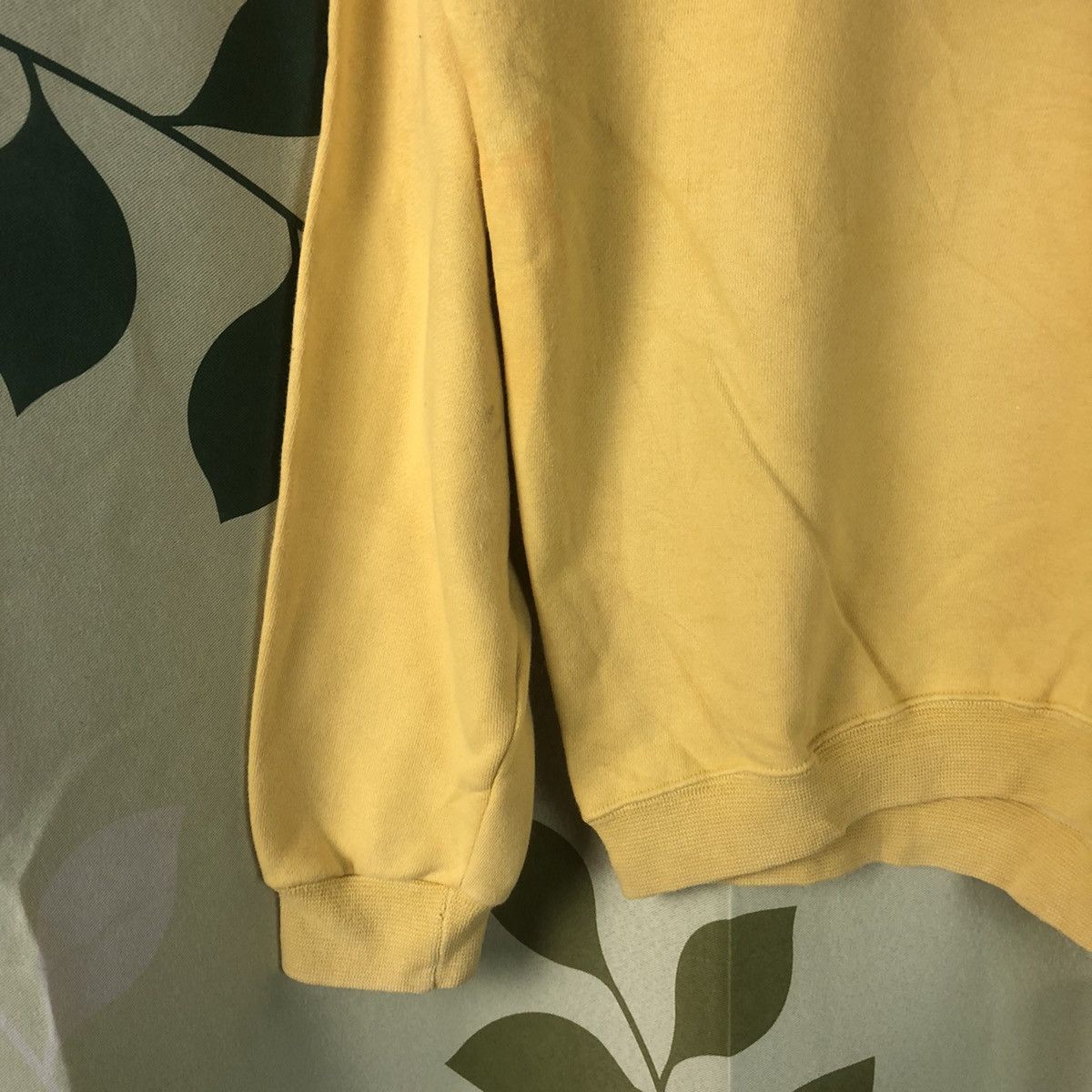 Japanese Brand Sun Orange St Yellow vintage Sweatshirt #7431 Size US M / EU 48-50 / 2 - 7 Thumbnail
