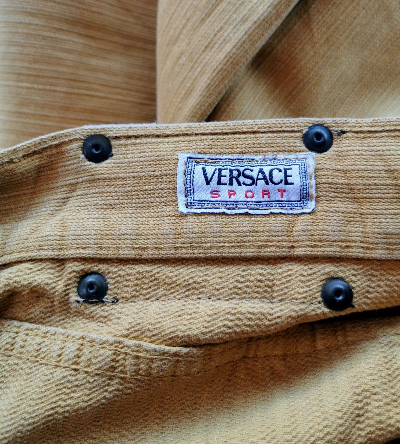 Versace Versace Sport 5 Pockets Brown Tapered Jeans Size US 33 - 11 Thumbnail