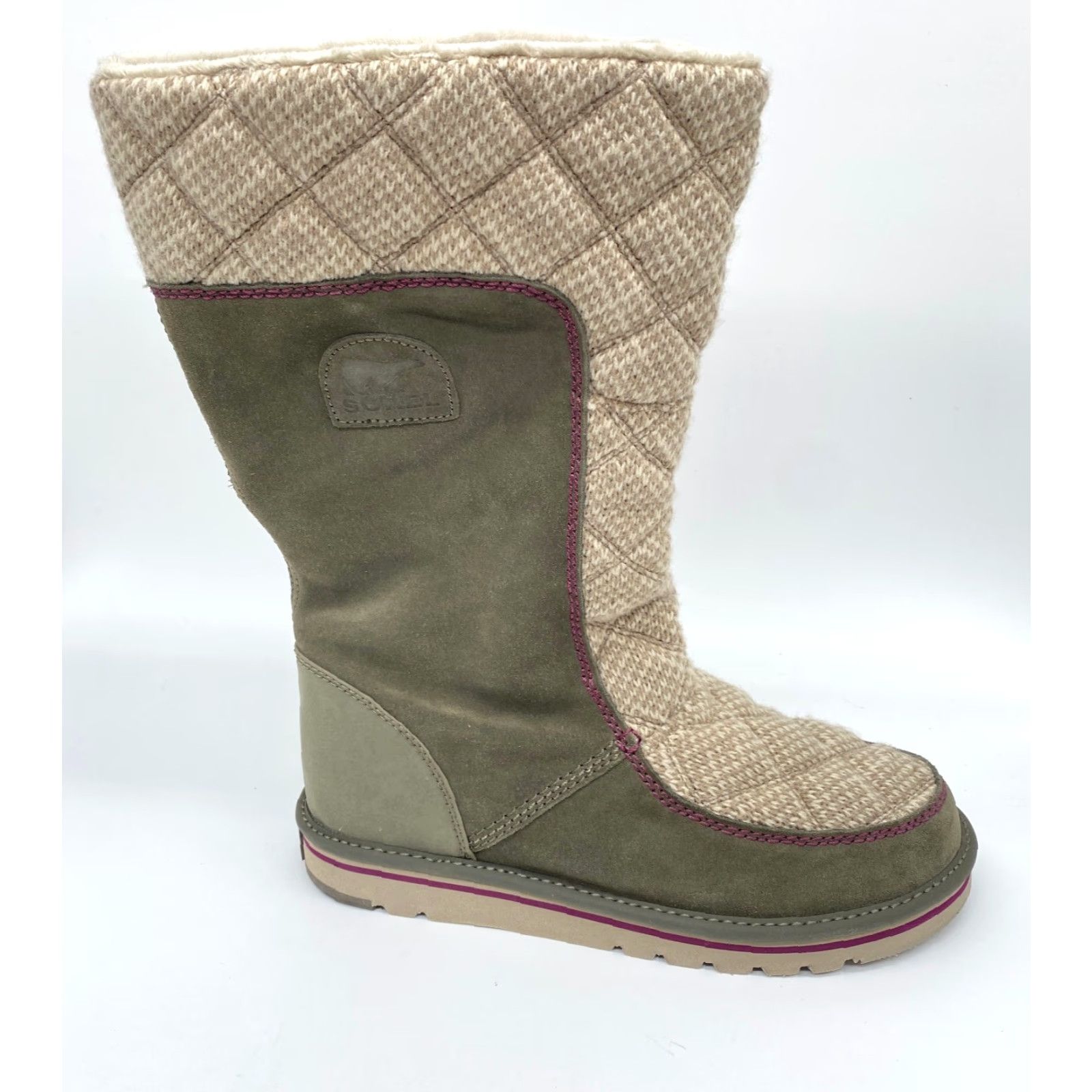 SOREL Sorel Newbie Tall Boots Women's 9.5 Peatmoss Winter Snow Boots Size US 8 / IT 38 - 5 Thumbnail