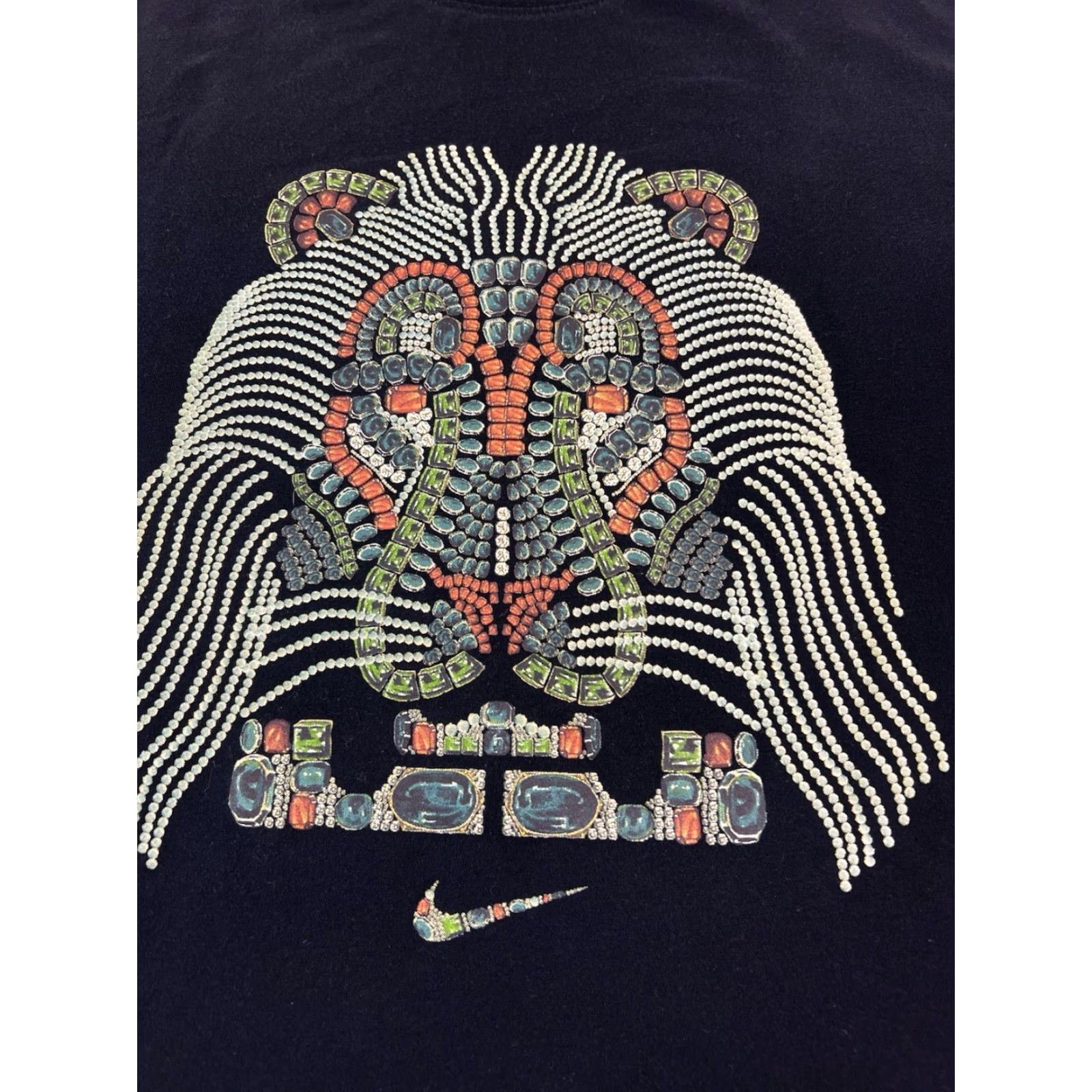 Nike Mens Nike Lebron James Basketball Strive For Greatness T Shirt Size L Black Nike Dri-Fit Short Sleeve Crew Neck Mens Athletic Regular 196150926656 Size US L / EU 52-54 / 3 - 3 Thumbnail