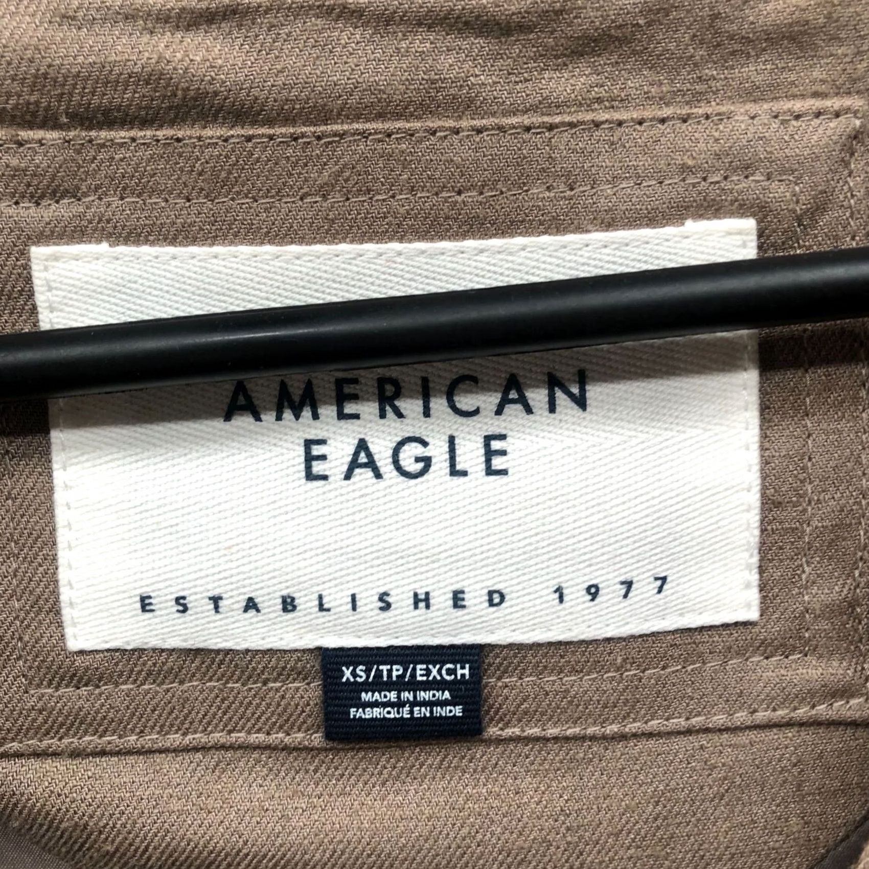 American Eagle Outfitters VINTAGE American Eagle Outfitters Linen Blend Vest Waistcoat Womens XS Tan Button Front V-Neck Size XS / US 0-2 / IT 36-38 - 7 Thumbnail