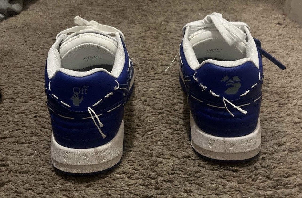 Off-White OFFWHITE SATORIAL BLUE STITCH LIKE NEW Size US 11 / EU 44 - 4 Thumbnail
