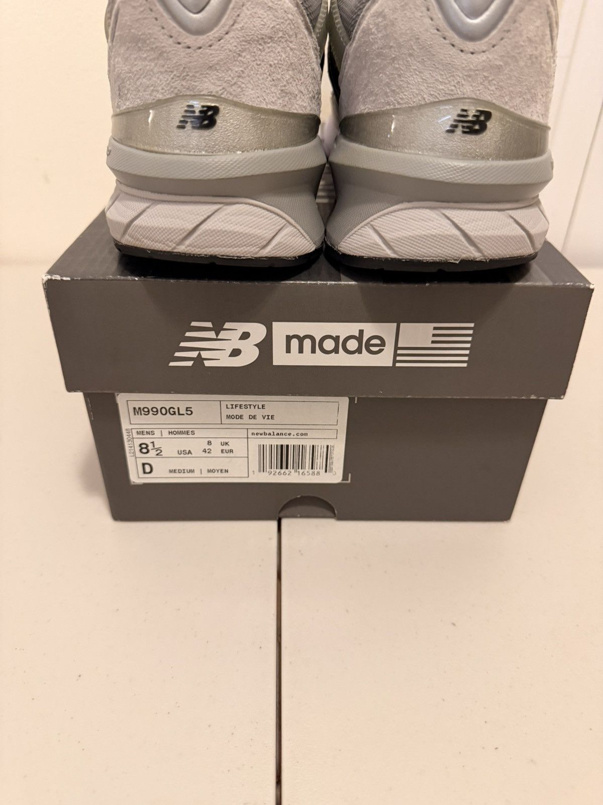 New Balance New Balance 990v5 Made in USA Grey Size 8.5 men Size US 8.5 / EU 41-42 - 7 Thumbnail