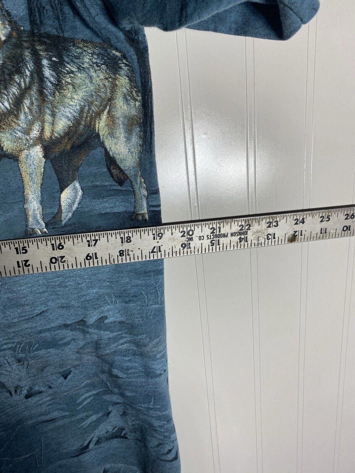 Designer Vintage Signal Sport 90s Wolves T Shirt Medium Nature Size US M / EU 48-50 / 2 - 8 Thumbnail