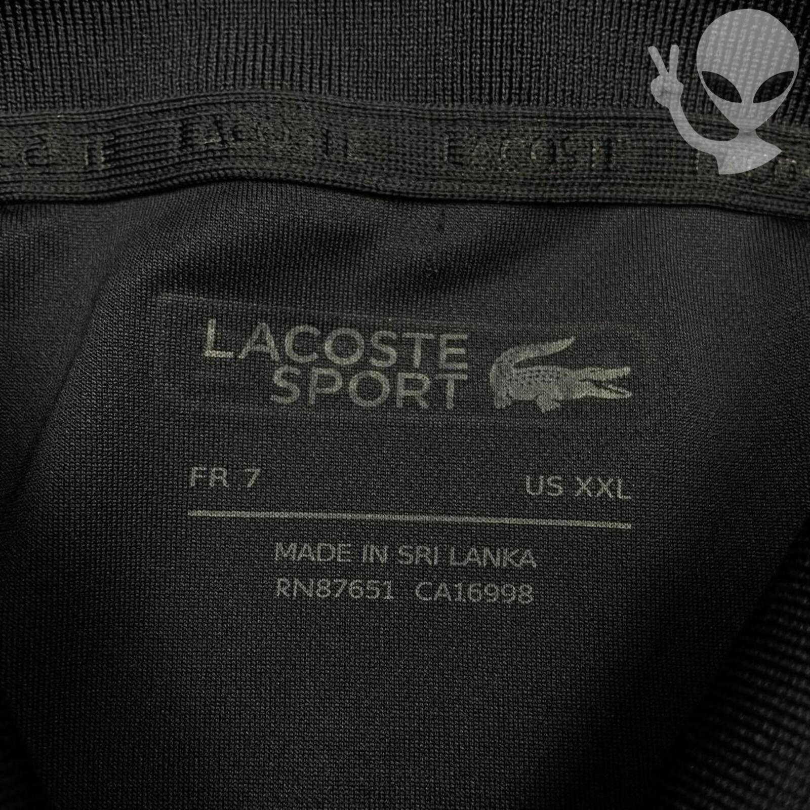 Lacoste Lacoste Sport Quarterzip tennis Polo Shirt Regular 2XL Pique Size US XXL / EU 58 / 5 - 6 Thumbnail