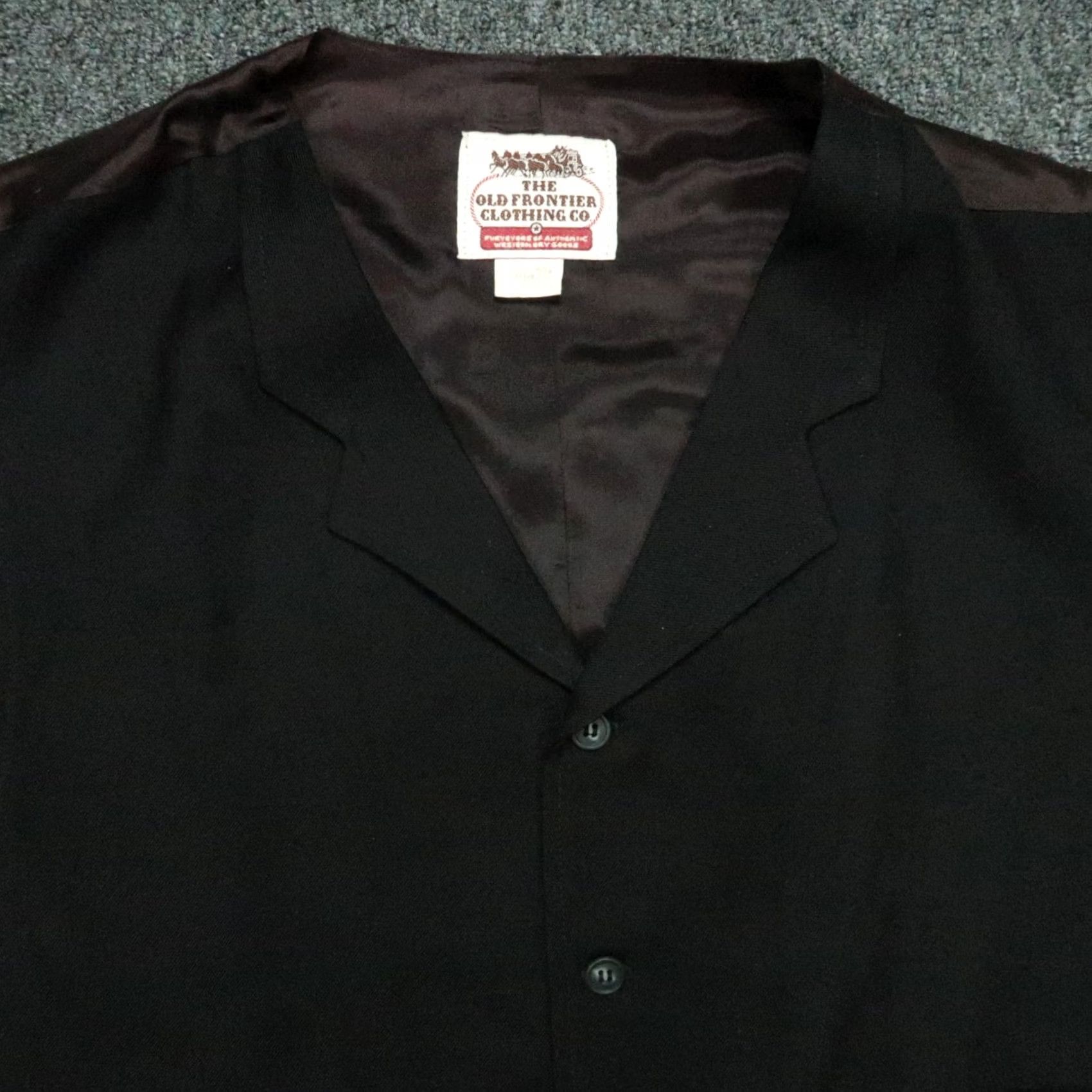 Vintage VINTAGE Old Frontier Clothing Vest Mens 2XL Wool Brown Button Western Frontiersmen Vest Size US XXL / EU 58 / 5 - 2 Thumbnail