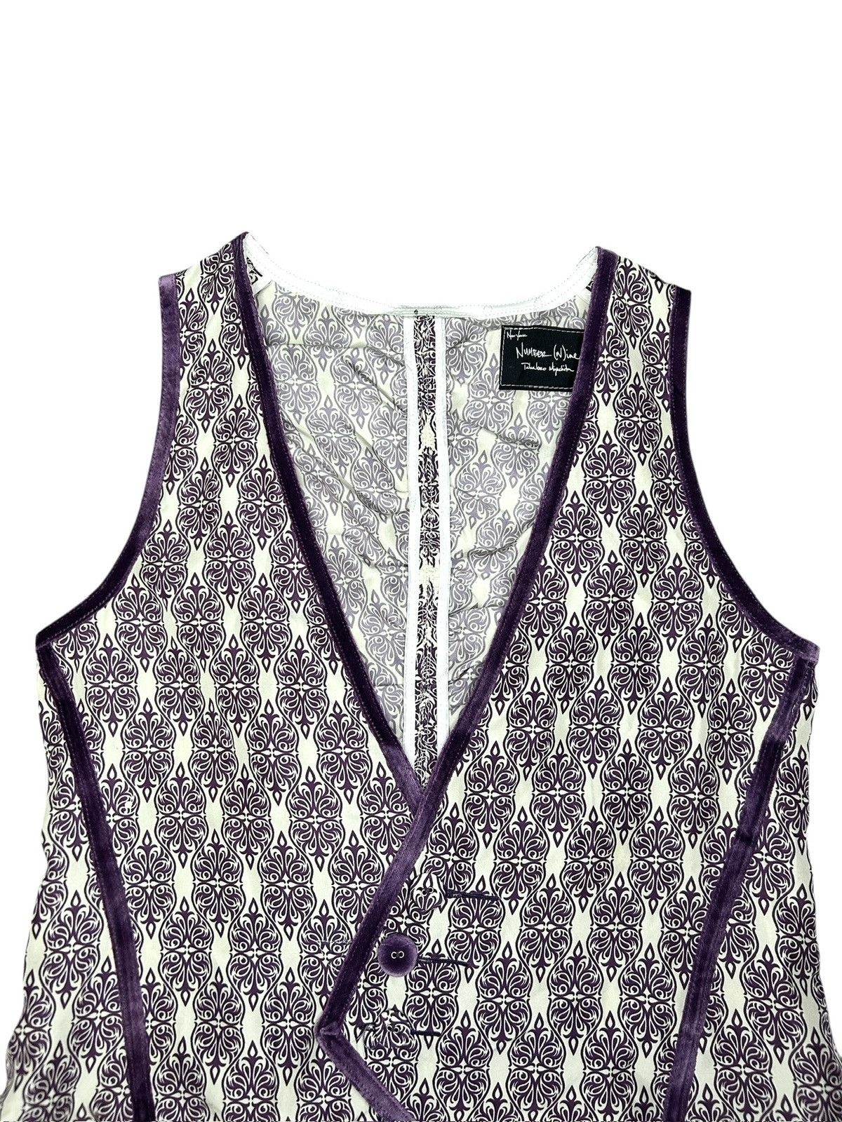 Number (N)ine F/W 09 Tribal Vest Size US XS / EU 42 / 0 - 4 Thumbnail