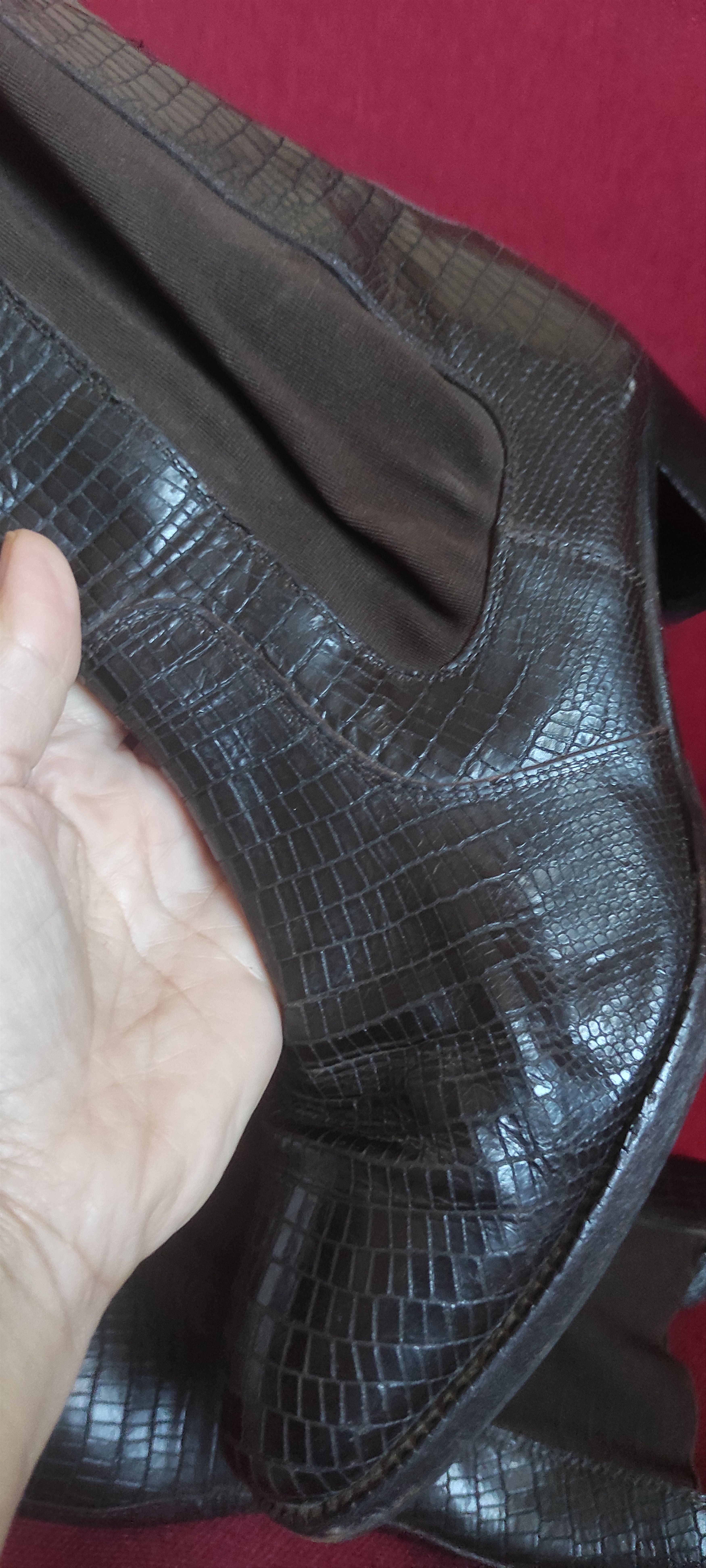 Heschung Heschung Ankle Leather Snake Python Boots Size US 6 / IT 36 - 14 Thumbnail