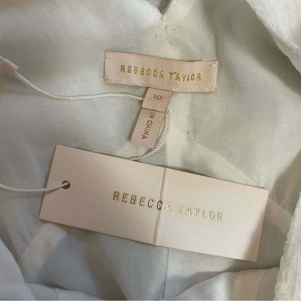 Rebecca Taylor NWT New $525 Rebecca Taylor Tie Front Cloud Dress Size 10 Size L / US 10 / IT 46 - 6 Thumbnail