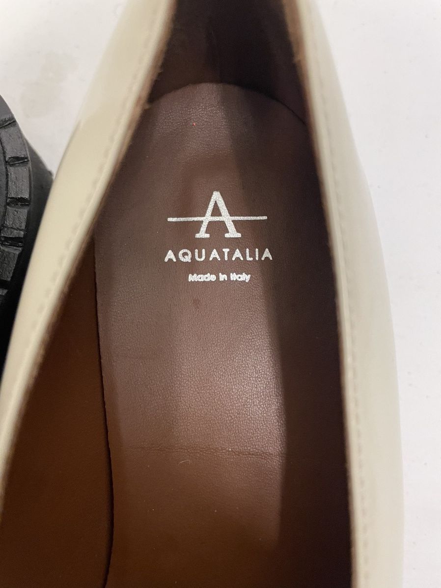 Aquatalia Chunky Lug Sole Glossy Penny Loafer Size US 9.5 / IT 39.5 - 6 Thumbnail