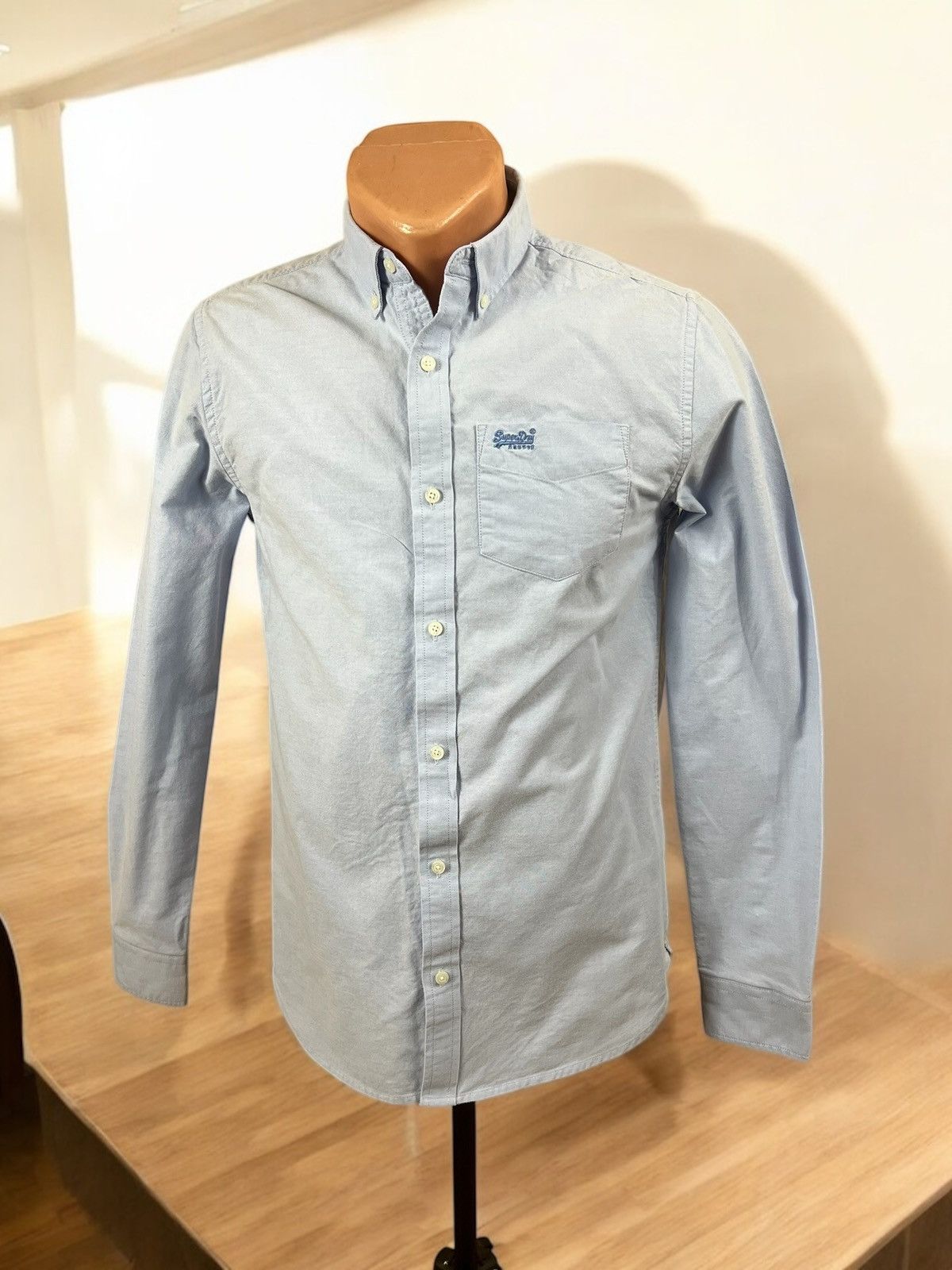Superdry Superdry blue cotton shirt size S Size US S / EU 44-46 / 1 - 1 Thumbnail