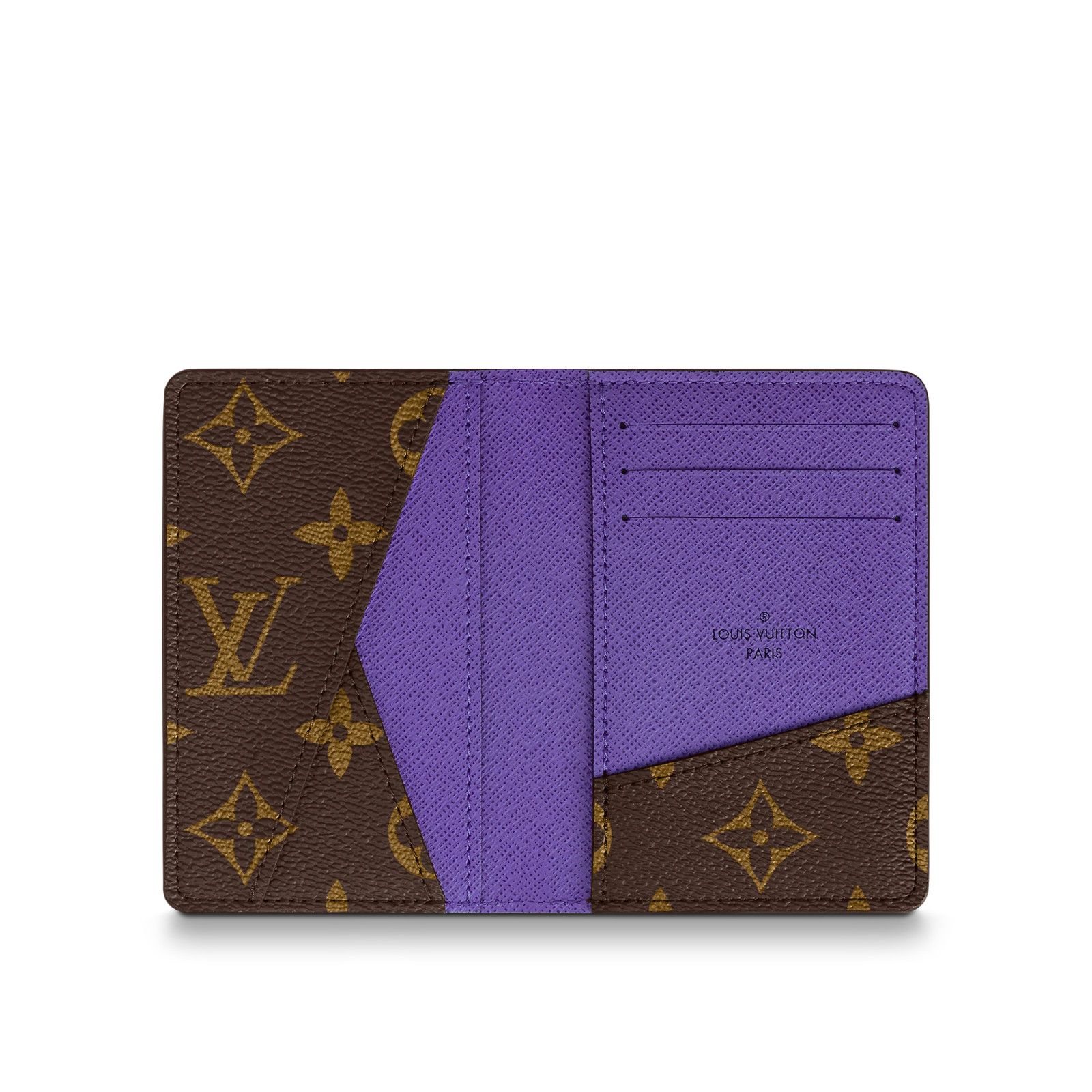 Louis Vuitton Louis Vuitton Monogram Macassar Logo Pocket Organizer Wallet Size ONE SIZE - 7 Thumbnail