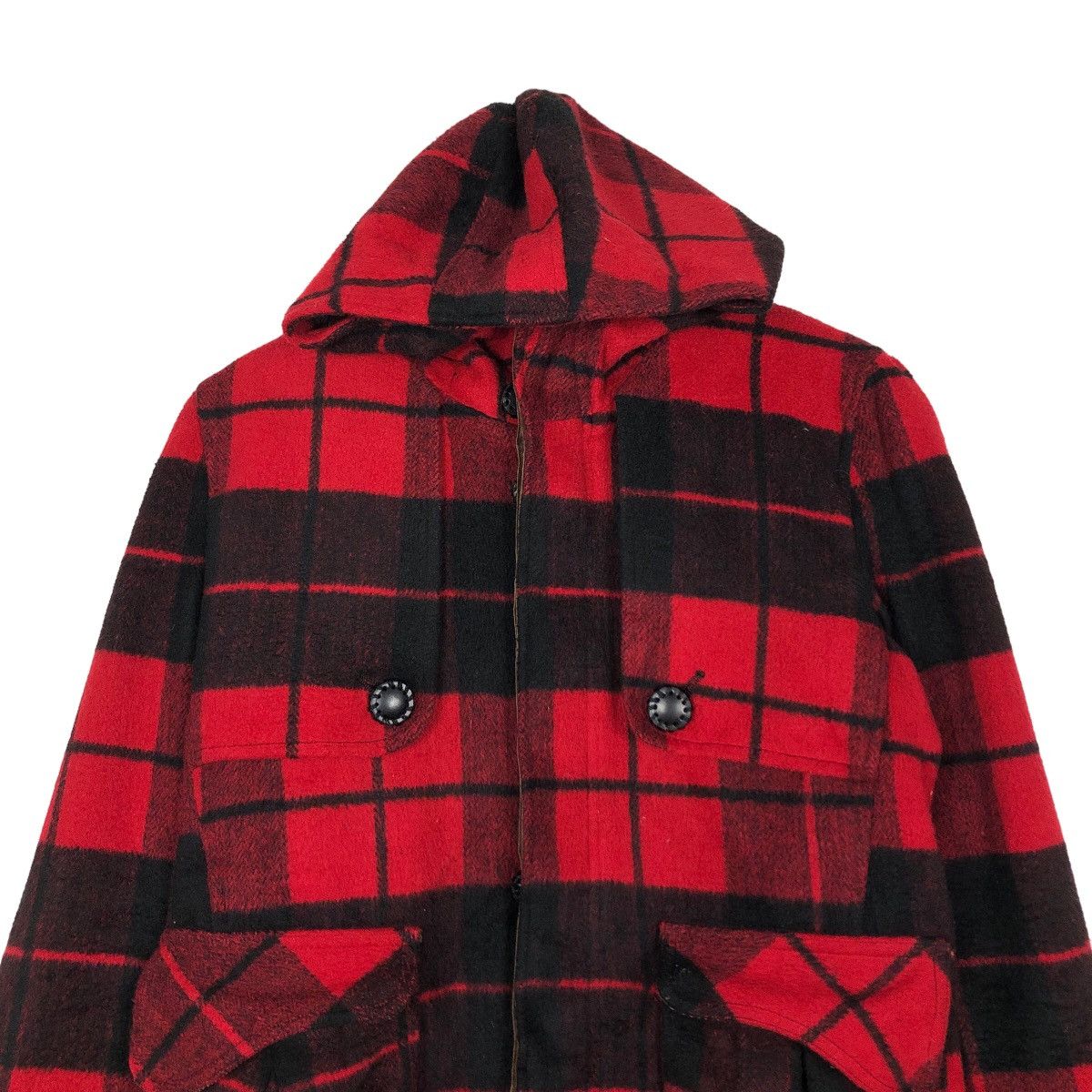 🔥Cropped Wool Biker Jacket Tartan Design Simpilicate Plus