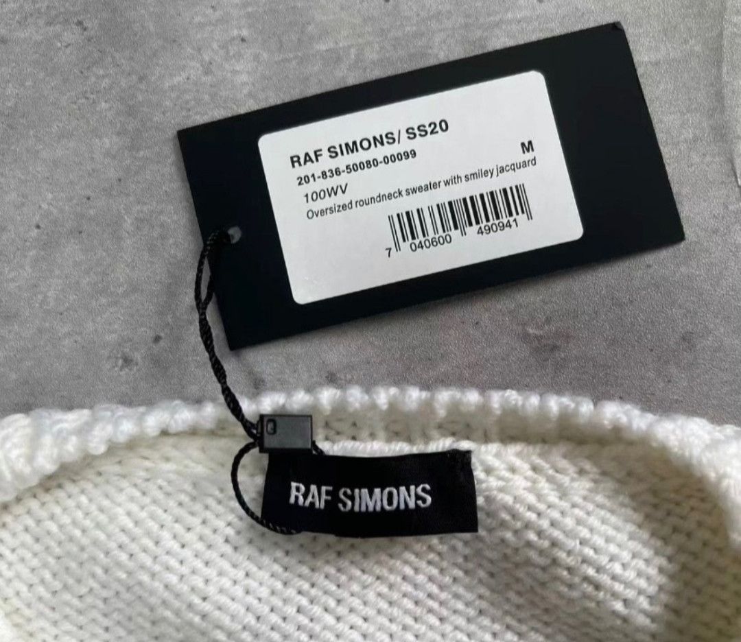 Raf Simons raf simonS 20ss smiley sweater-2505 Size US M / EU 48-50 / 2 - 5 Thumbnail