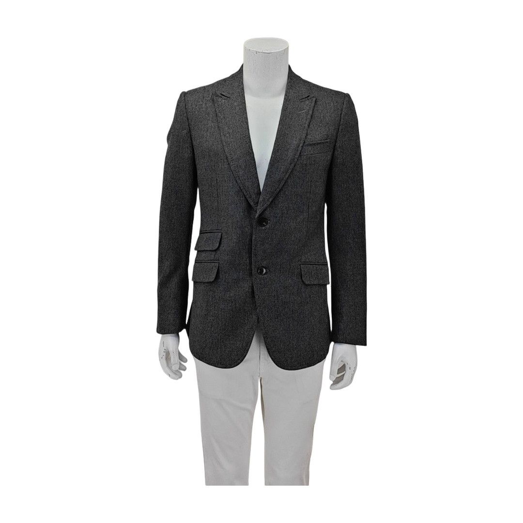 Gucci Gucci Gray Wool Blazer 40R Size 40R - 1 Thumbnail